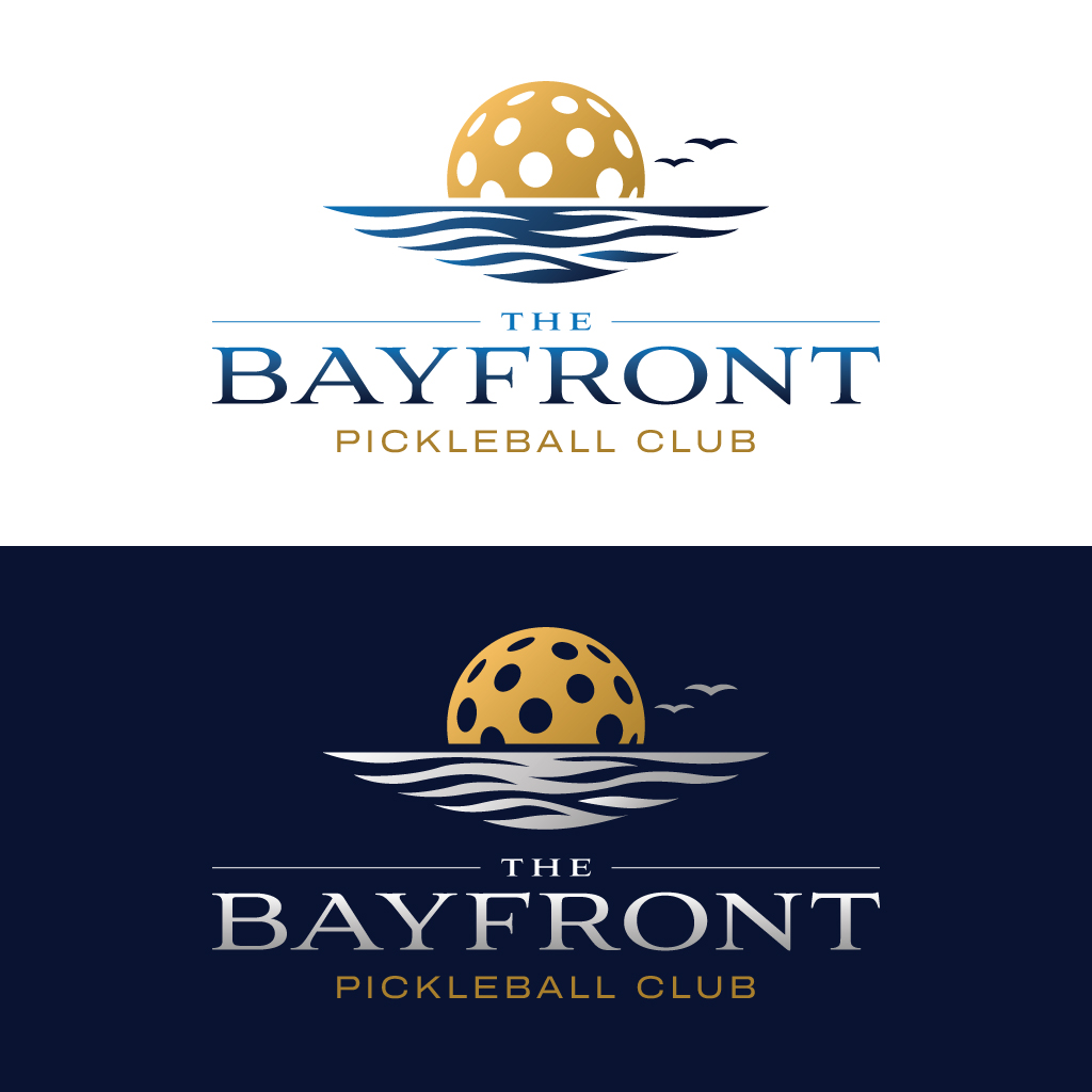 Diseño de Logo por JohnnyCactus para The Bayfront Pickleball Club | Diseño #37491161
