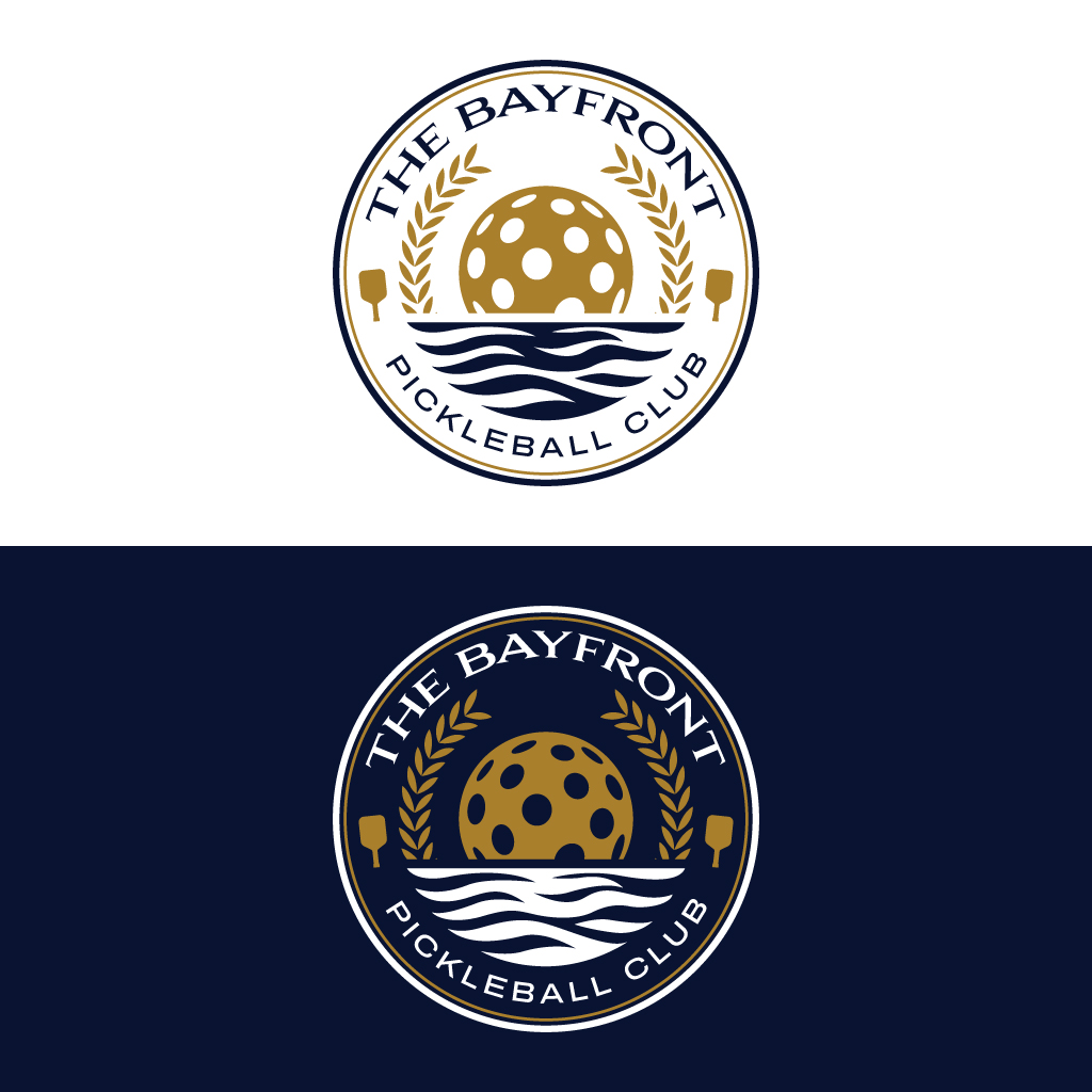 Diseño de Logo por JohnnyCactus para The Bayfront Pickleball Club | Diseño #37491162
