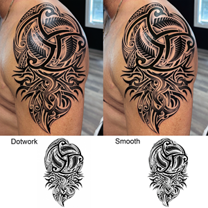 Sam's Shoulder tattoo extension