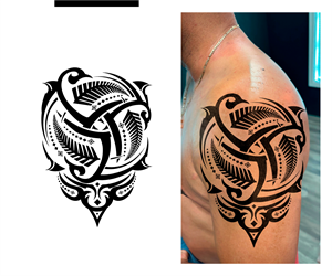 Tattoo Design by ThiagoB for this project | Design: #37501897