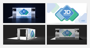 Trade Show Booth Design by JK18 for this project | Design: #37497101