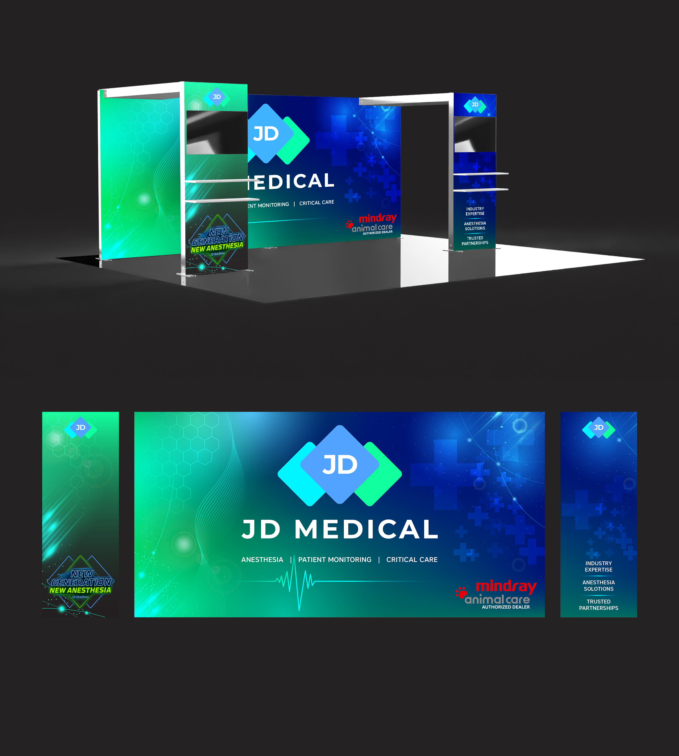 Trade Show Booth Design by mmmarif1982 for this project | Design #37496523