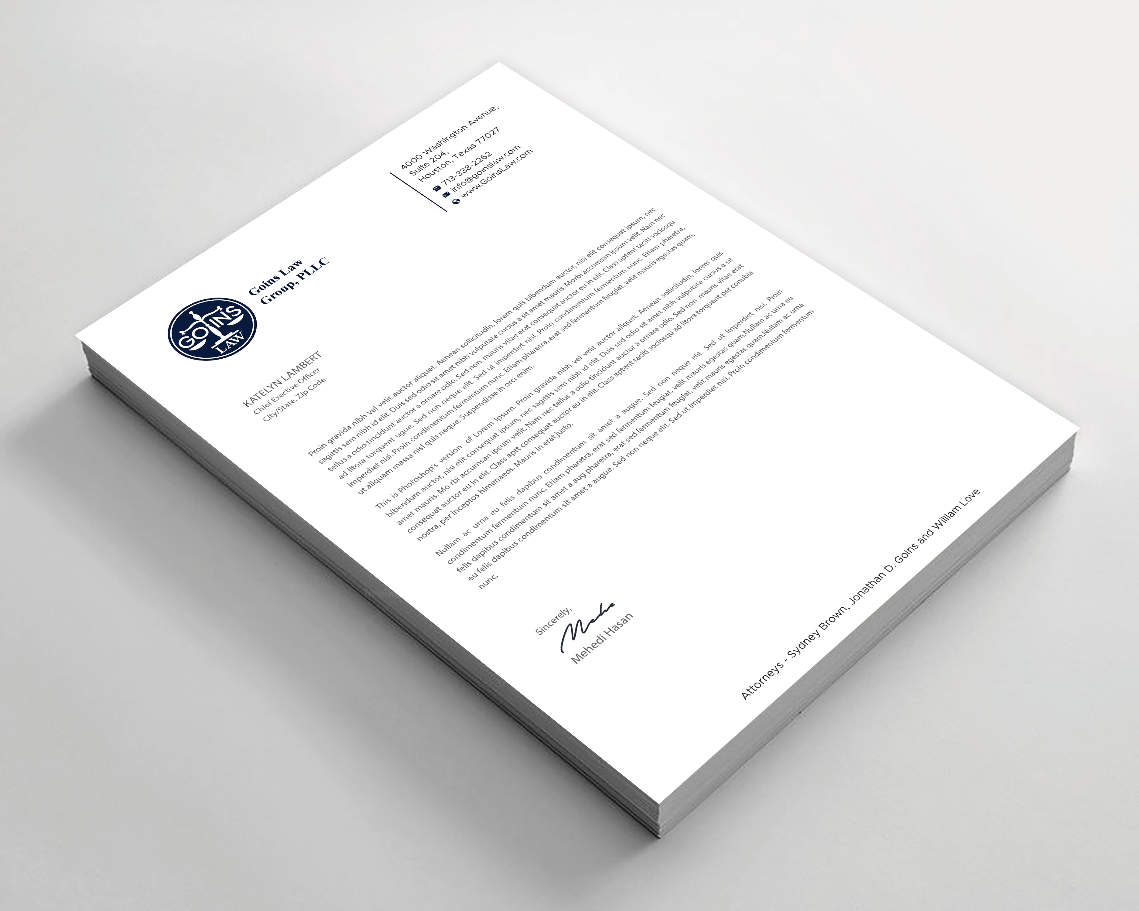 Schreibwaren-Design von Expert Bappy für dieses Projekt | Design #37500614