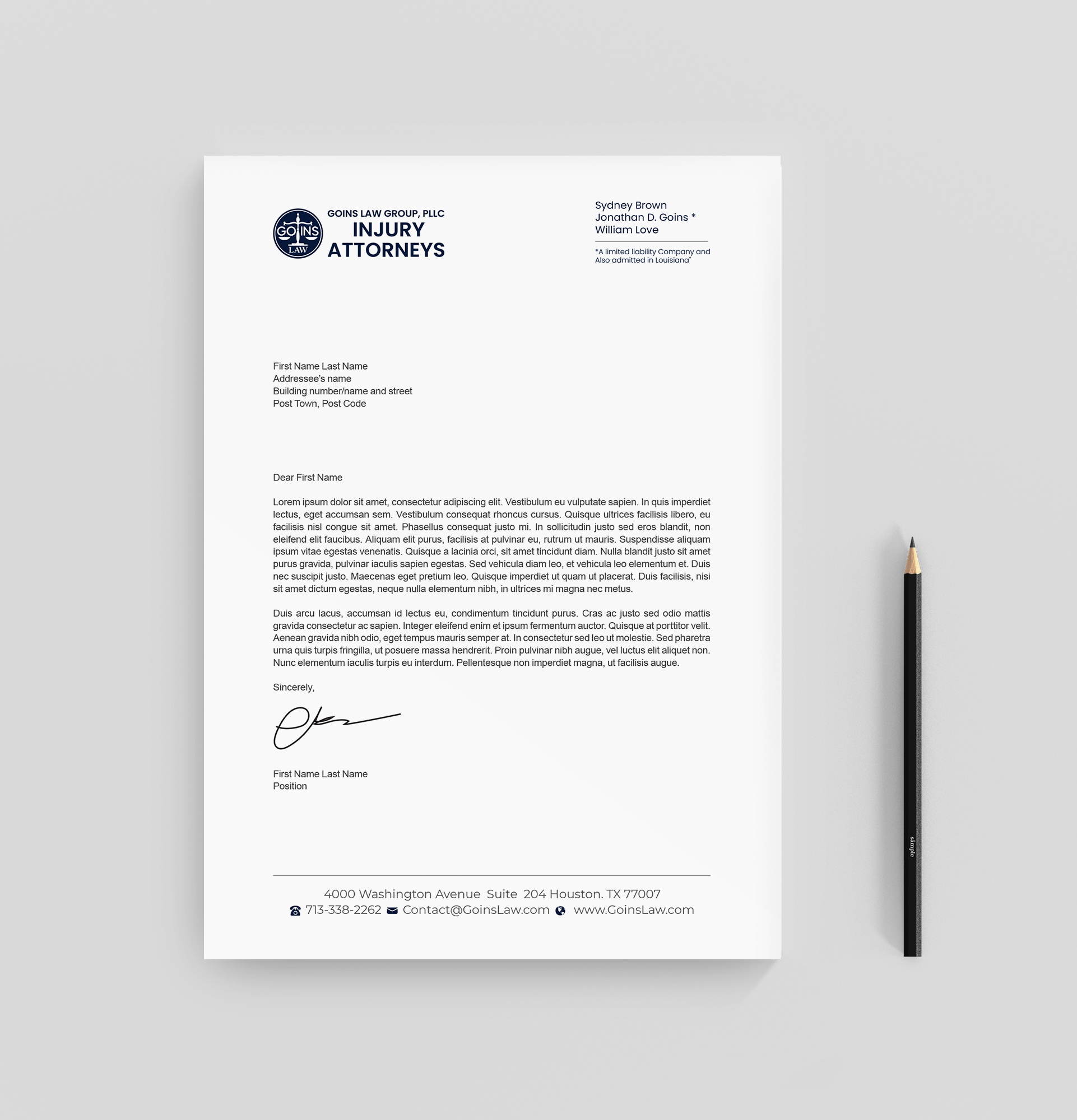 Stationery Design by R.design for this project | Design #37533169