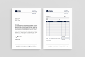 Stationery Design by R.design for this project | Design: #37538930