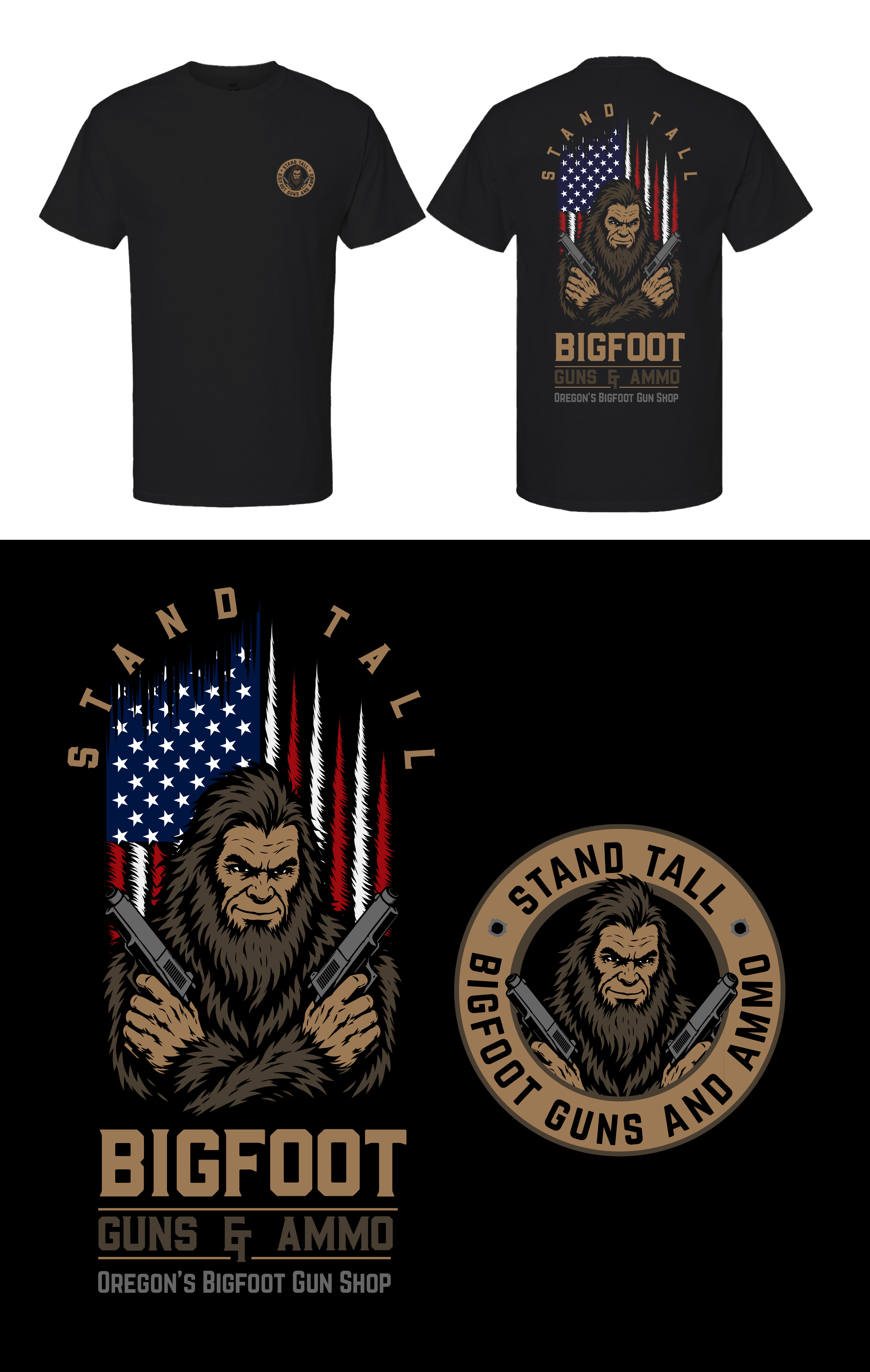 T-shirt Design by KickArt for ALS LLC | Design #37504476