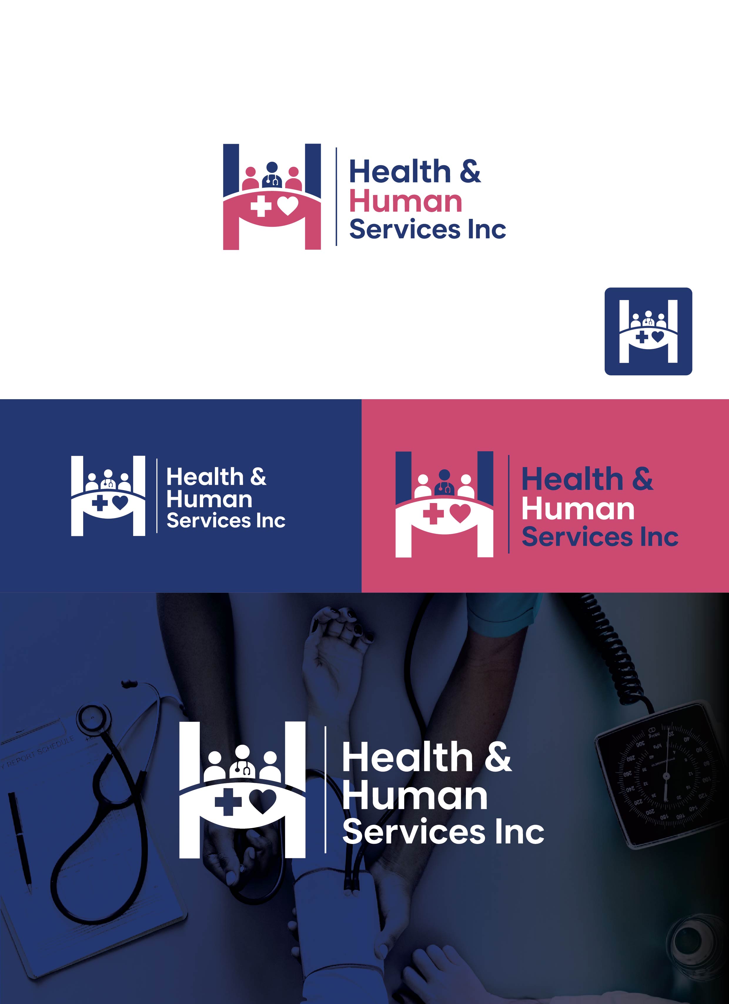 Logo Design by Anton. for Health & Human Services Inc | Design #37523580