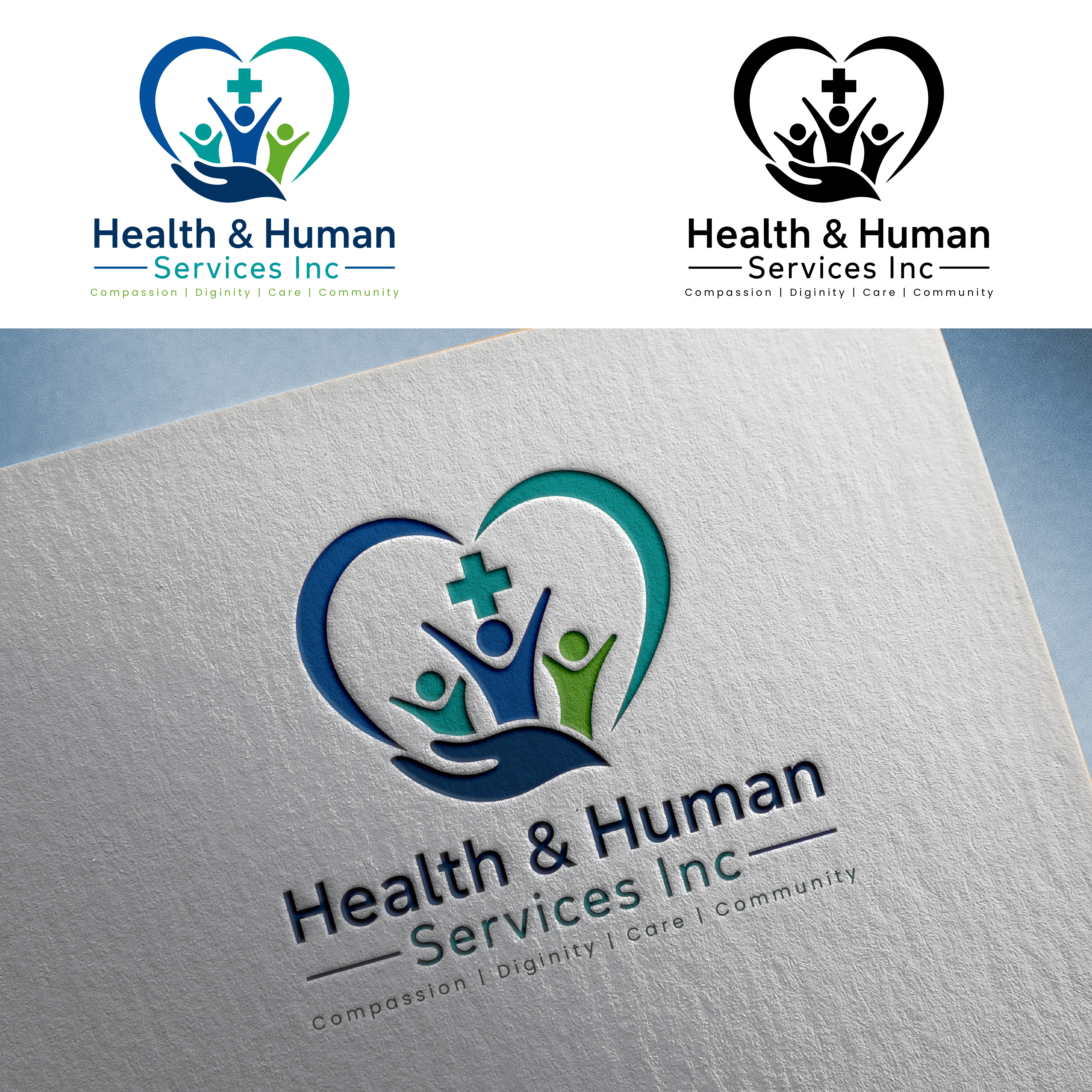 Logo Design by Shariqology for Health & Human Services Inc | Design #37505961