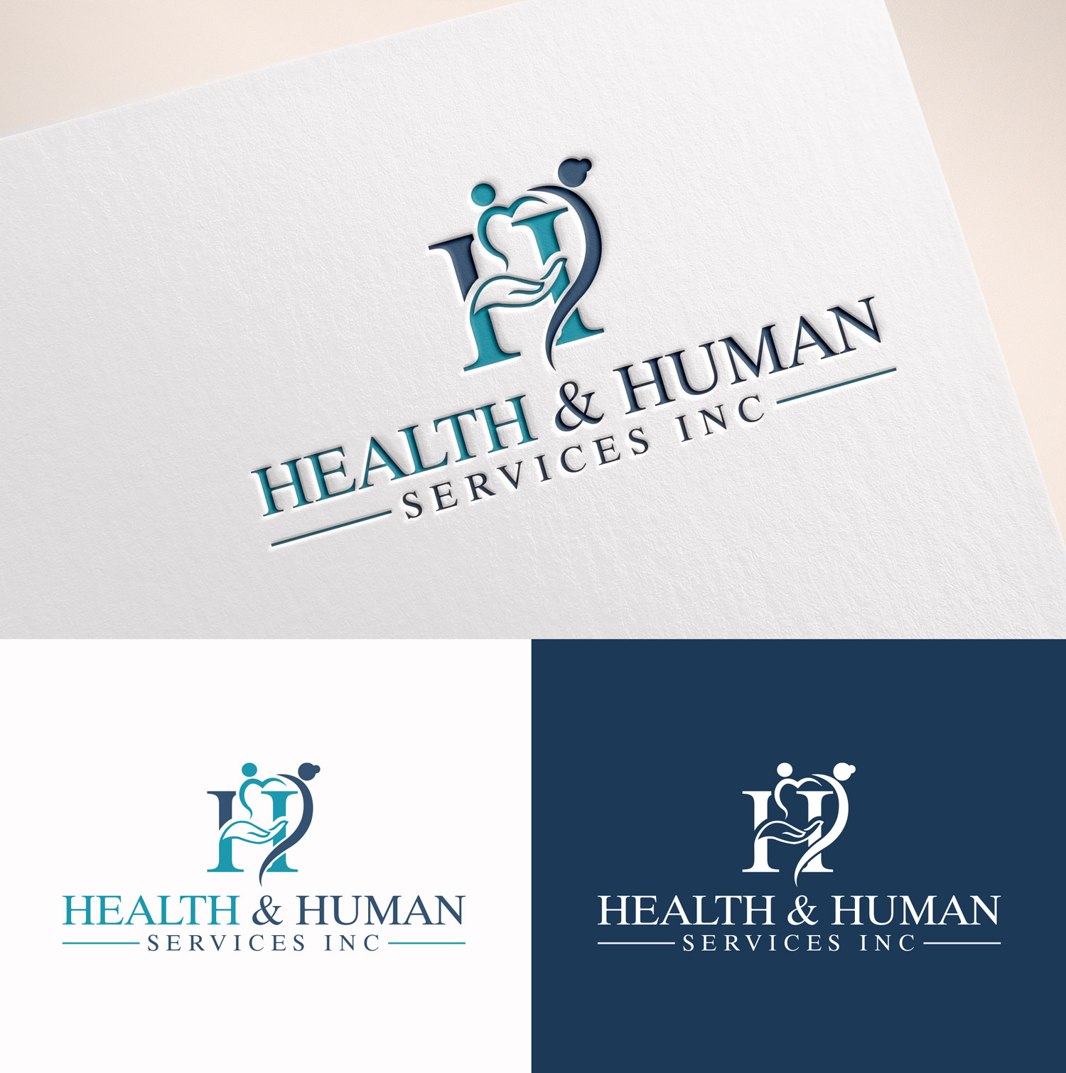 Logo Design by M Art & Design for Health & Human Services Inc | Design #37506080