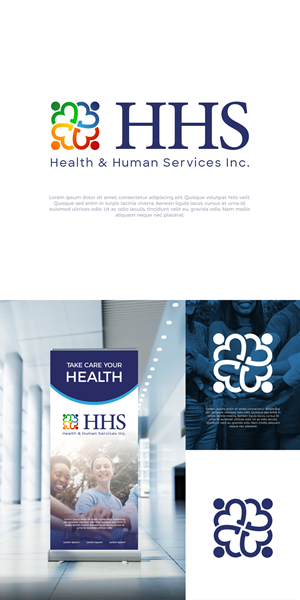 Logo Design by Alf Mozara for Health & Human Services Inc | Design: #37509126