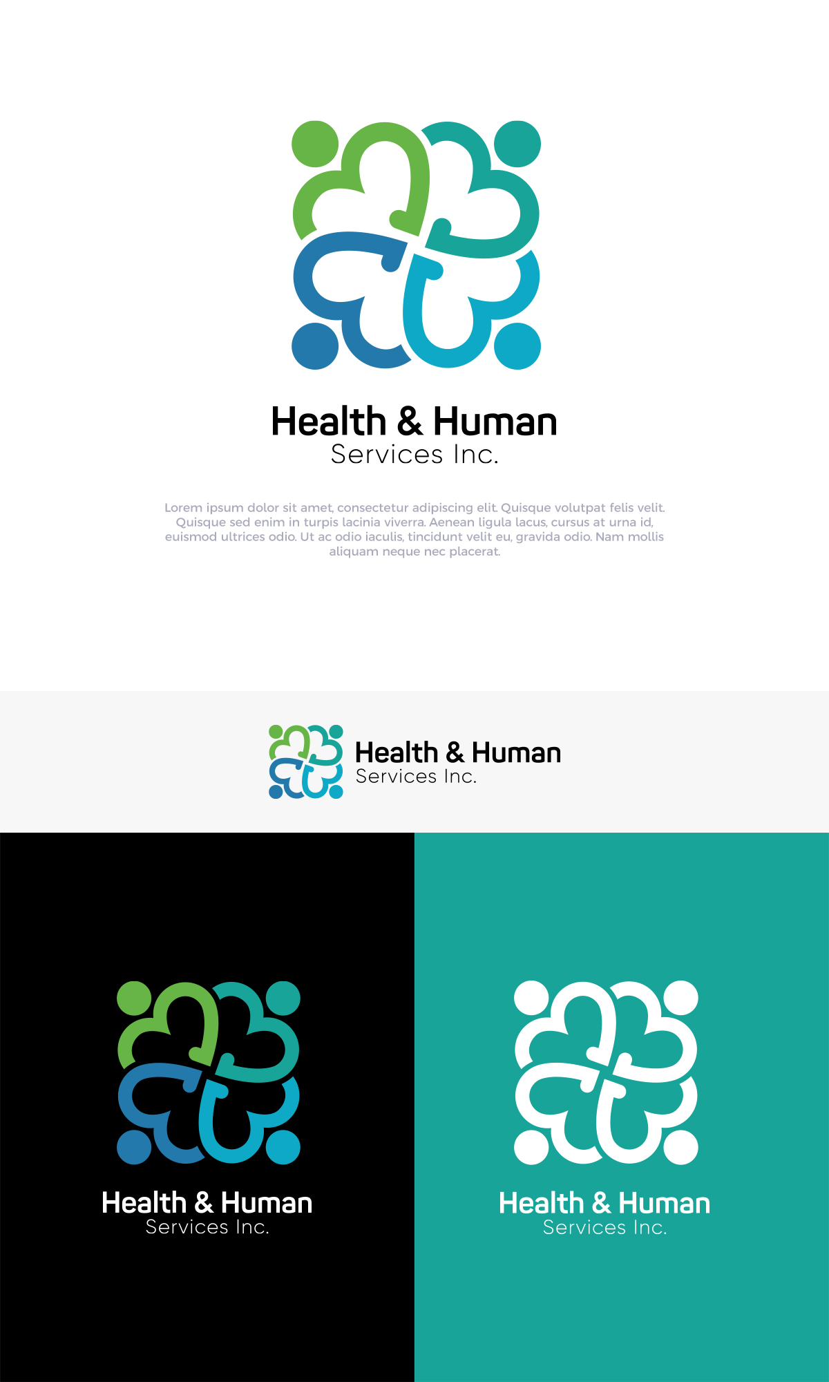 Logo Design by Alf Mozara for Health & Human Services Inc | Design #37516552