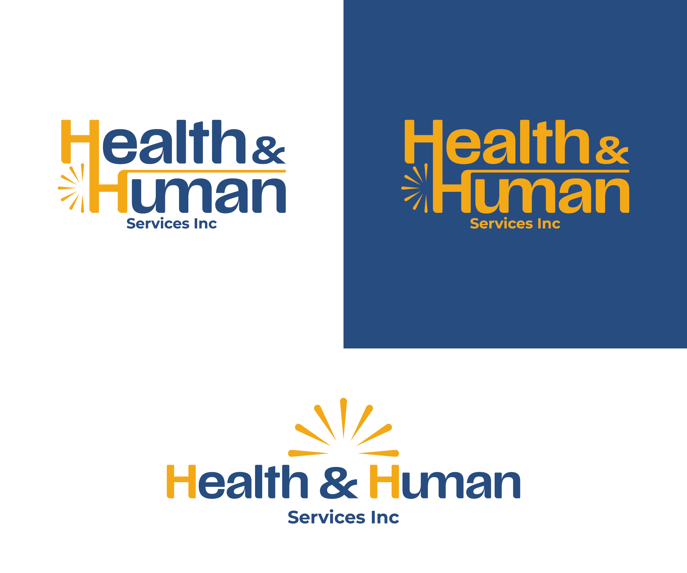 Diseño de Logo por DesignShaper para Health & Human Services Inc | Diseño #37504015