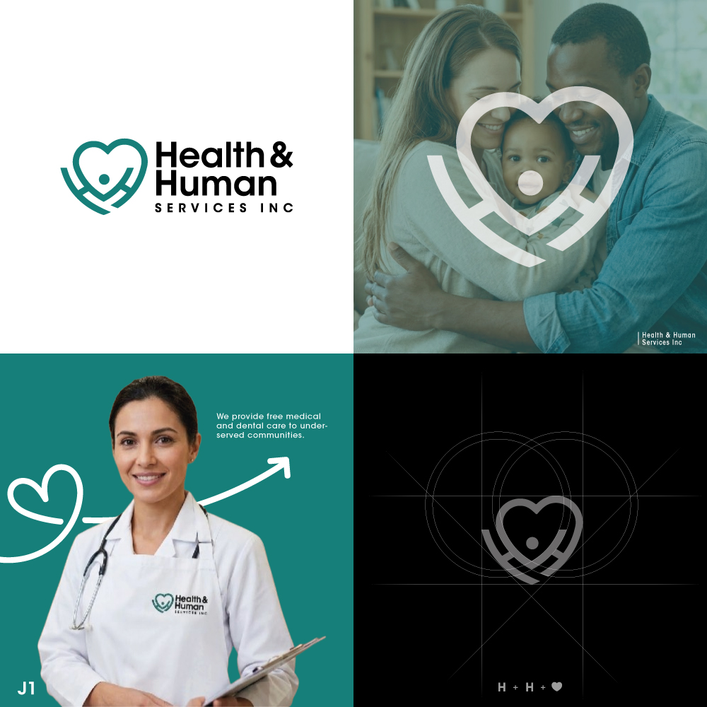 Logo Design by Sujit Banerjee for Health & Human Services Inc | Design #37505835