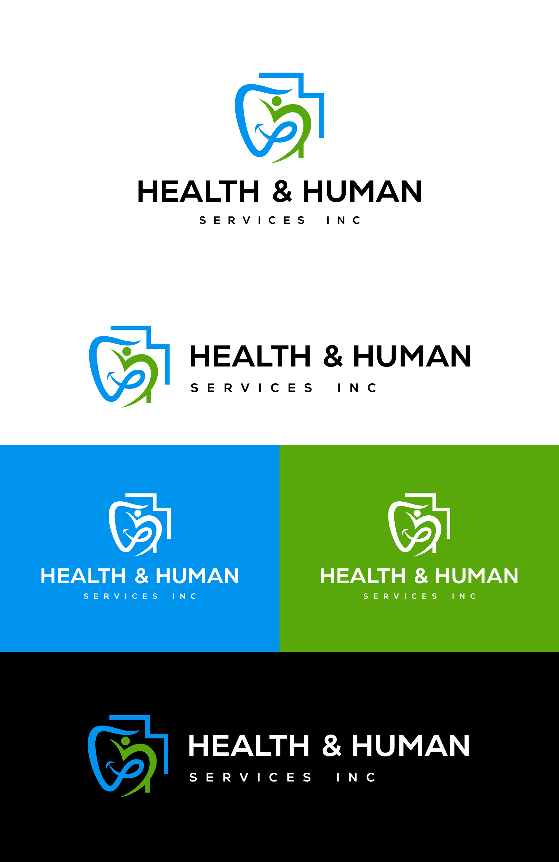Logo Design by debdesign for Health & Human Services Inc | Design #37522017