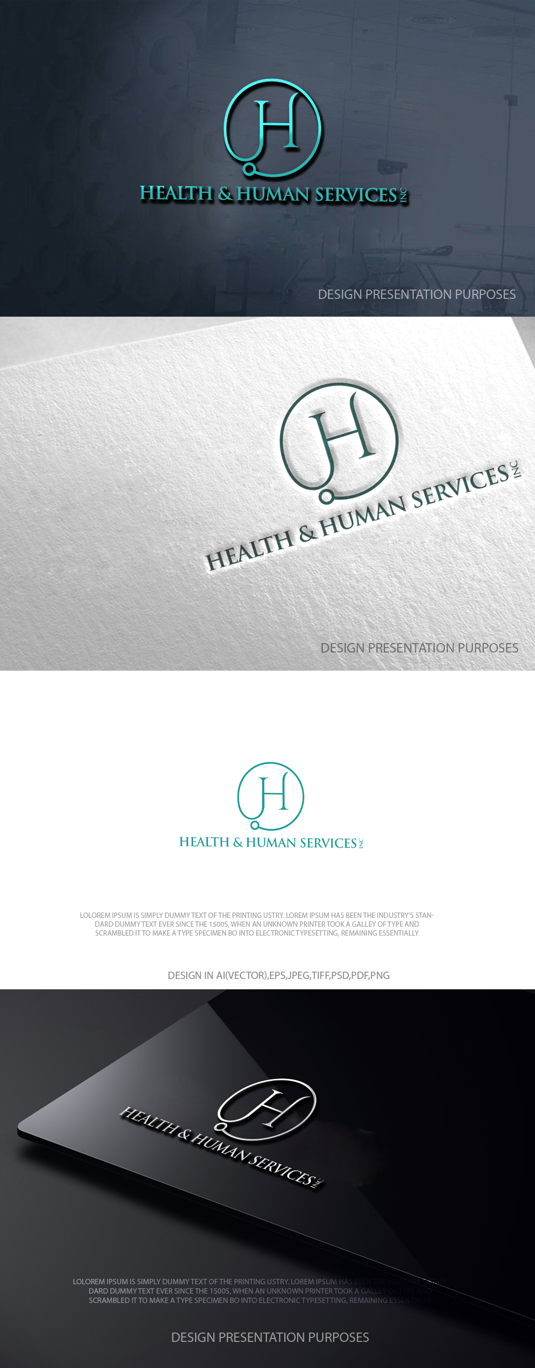 Logo Design by zebronicgraphic for Health & Human Services Inc | Design #37507580