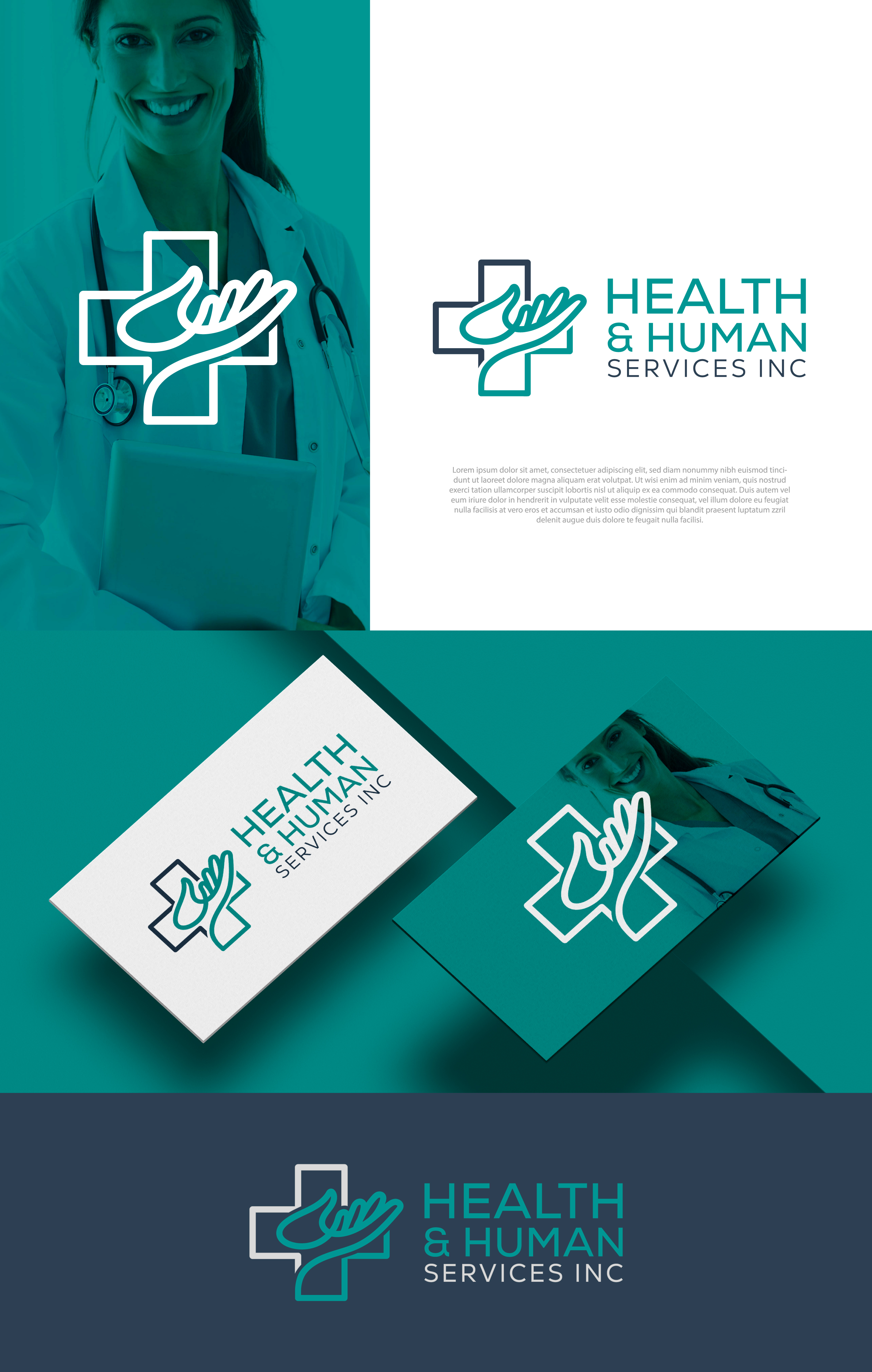Logo Design by aexoagency for Health & Human Services Inc | Design #37504379