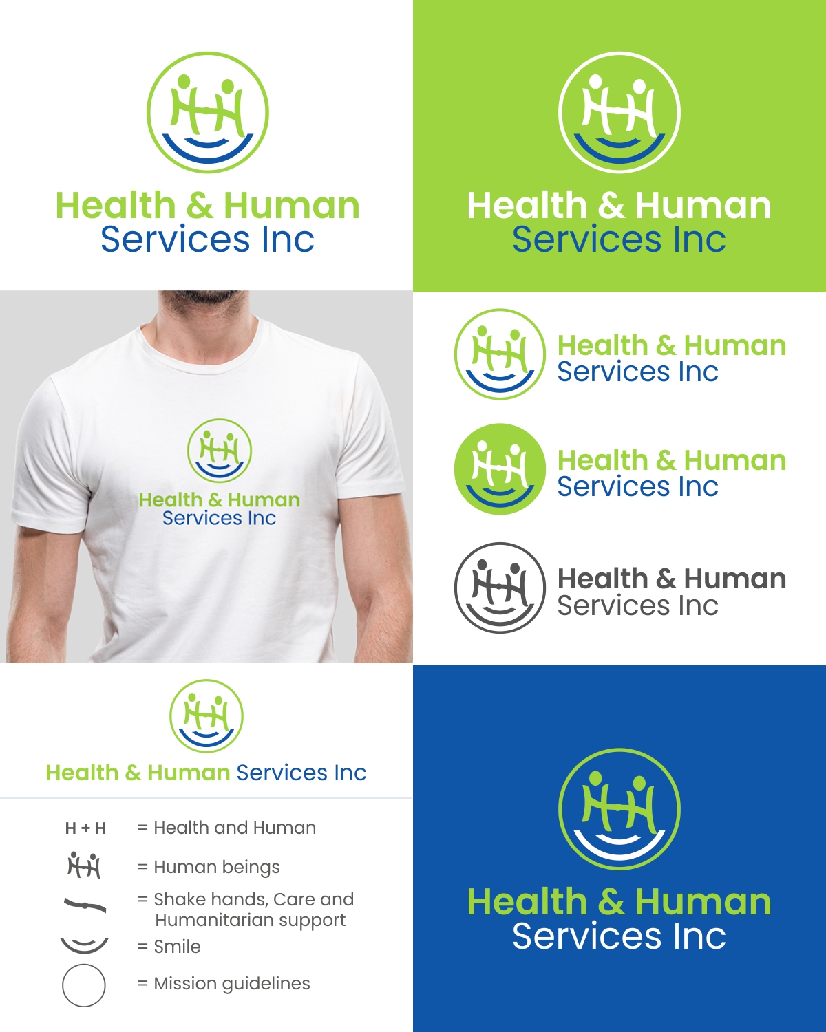 Logo Design by Regh Element for Health & Human Services Inc | Design #37507538