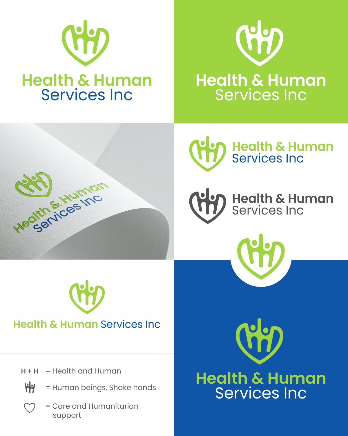 Logo Design by Regh Element for Health & Human Services Inc | Design #37511328