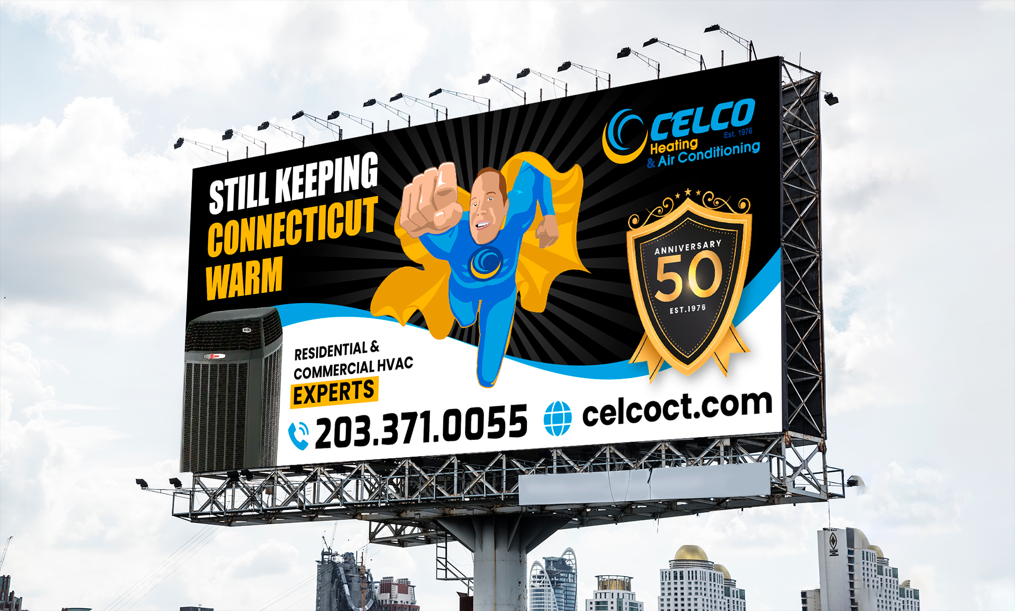 Design de Panneau par WrapTonic24 pour Celco Heating and AC | Design #37505923