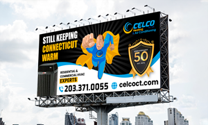 Design de Panneau par WrapTonic24 pour Celco Heating and AC | Design : #37505923