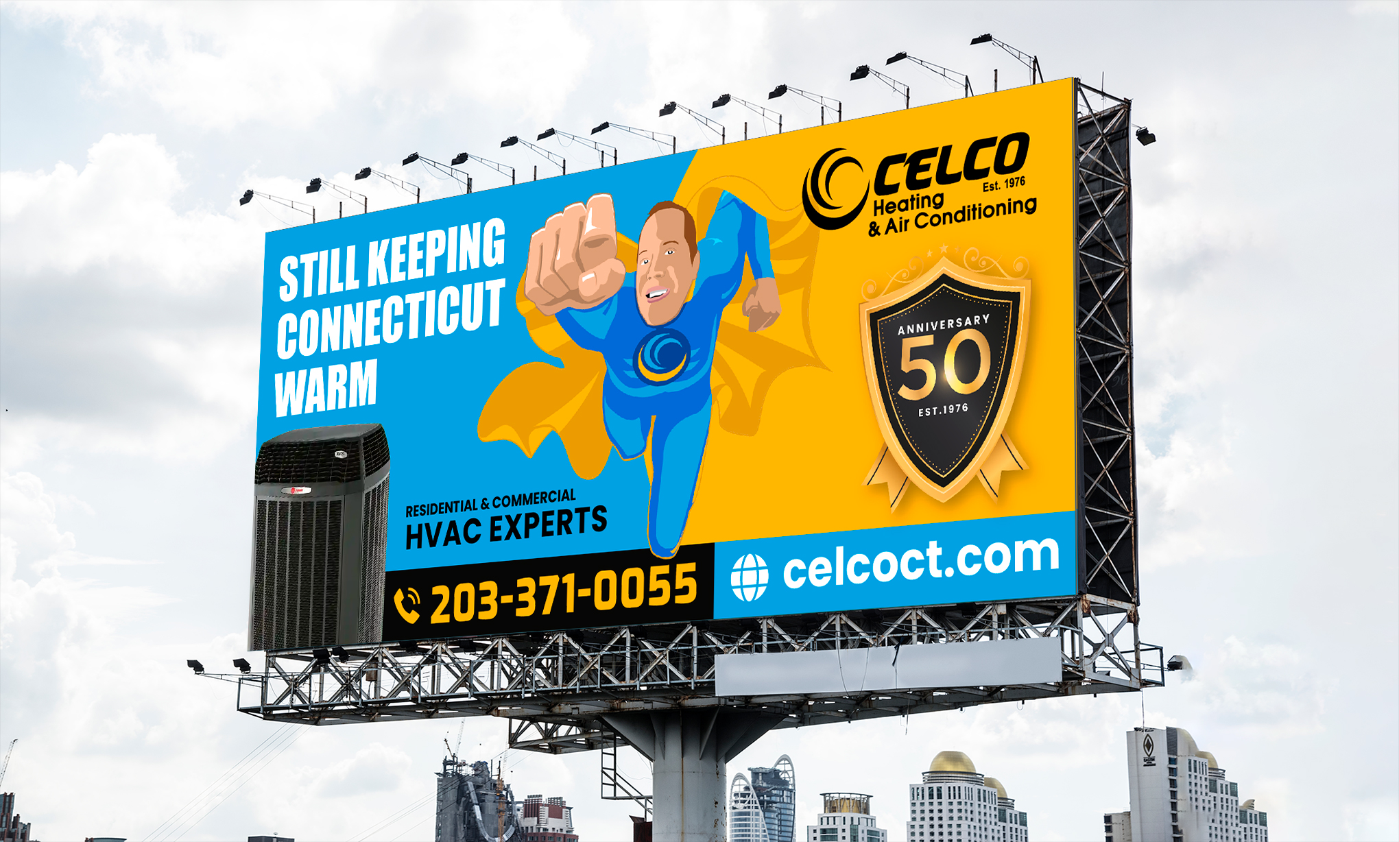 Design de Panneau par WrapTonic24 pour Celco Heating and AC | Design #37506171
