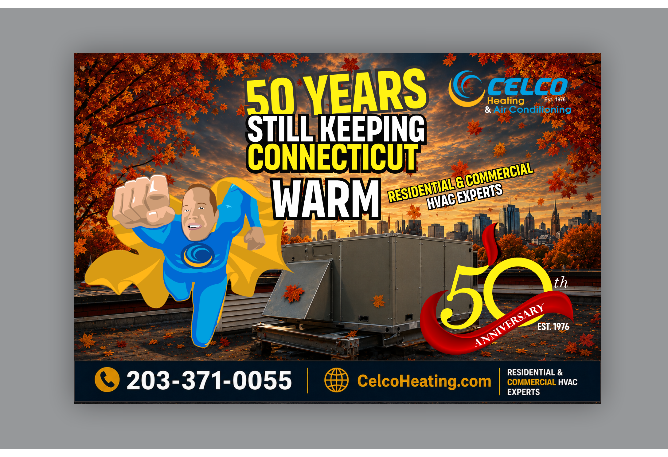 Design de Panneau par JS Desiger pour Celco Heating and AC | Design #37507137