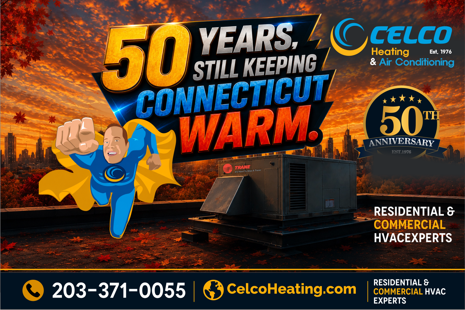 Billboard Design by JS Desiger for Celco Heating and AC | Design #37599284