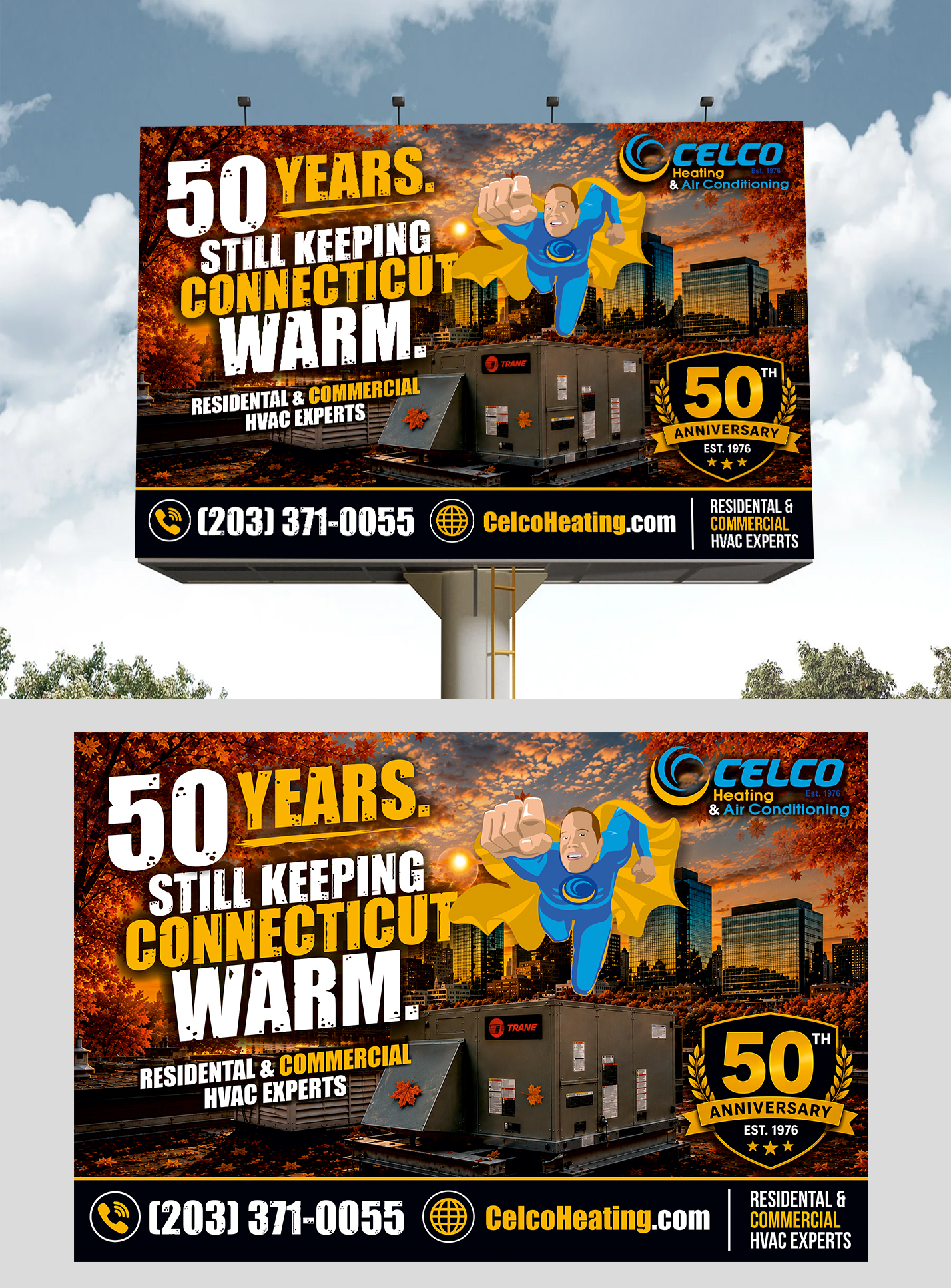 Design de Panneau par Aurora:) pour Celco Heating and AC | Design #37505477