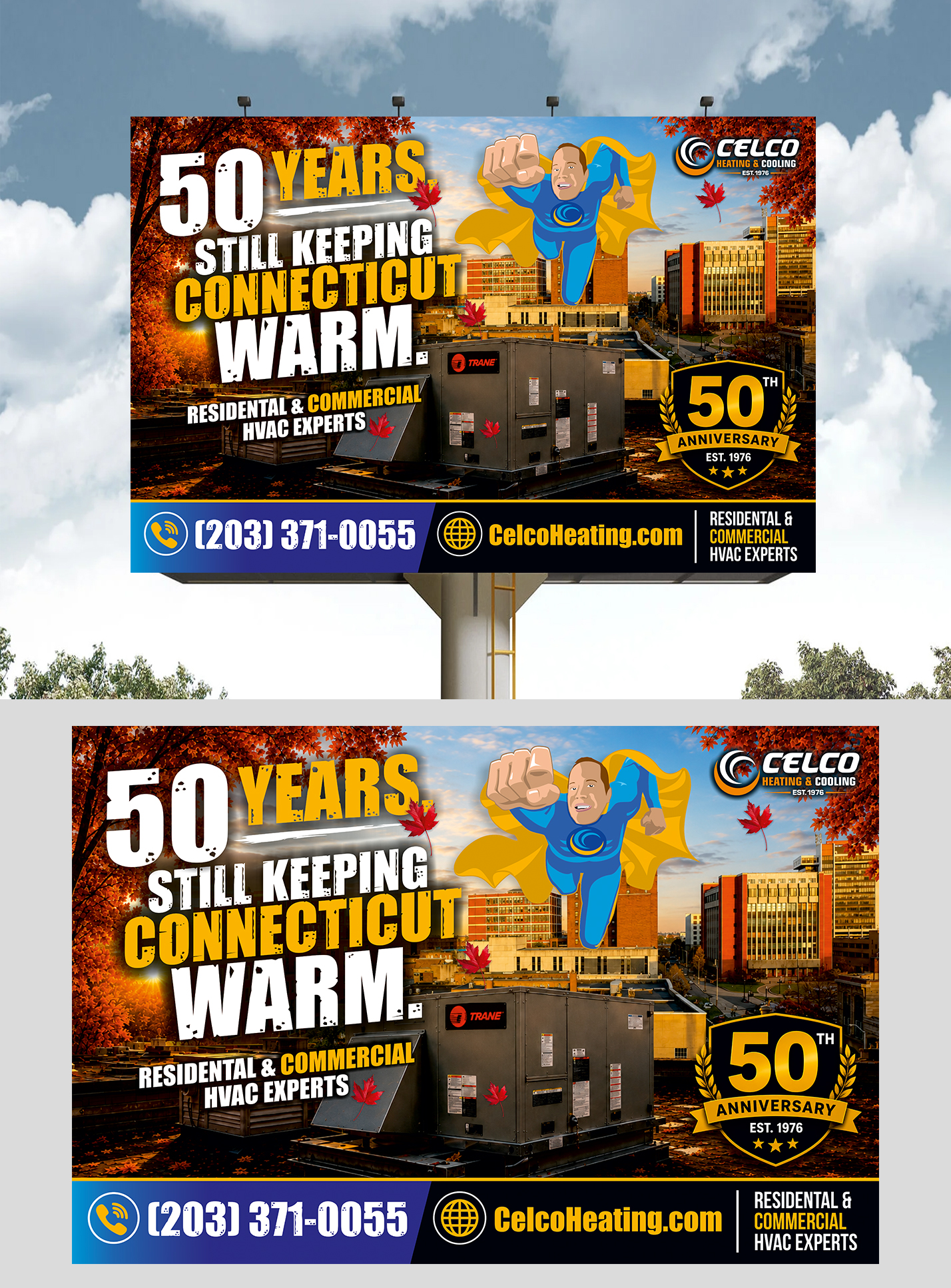 Design de Panneau par Aurora:) pour Celco Heating and AC | Design #37524513