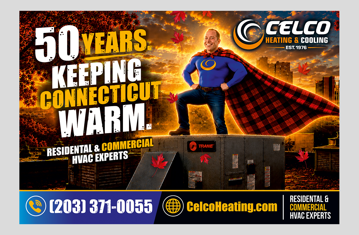 Design de Panneau par Aurora:) pour Celco Heating and AC | Design #37542229