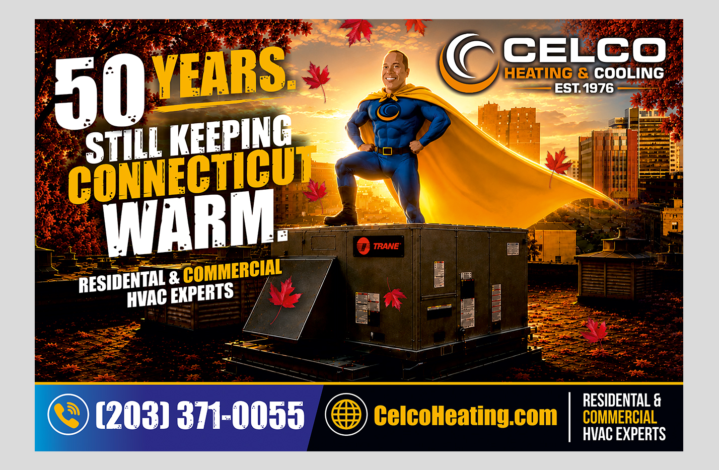 Diseño de Cartelera por Aurora:) para Celco Heating and AC | Diseño #37556130
