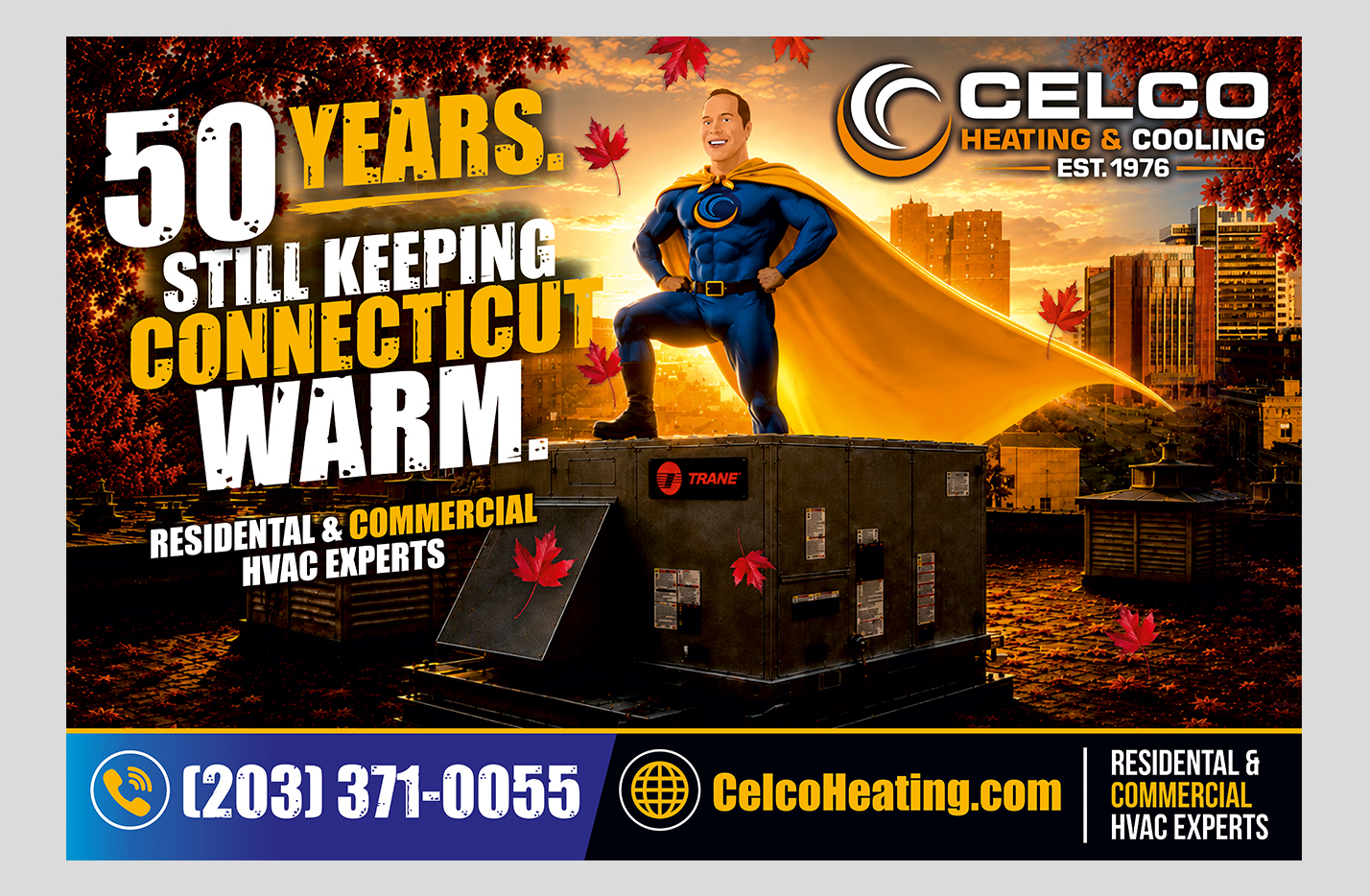 Diseño de Cartelera por Aurora:) para Celco Heating and AC | Diseño #37556132