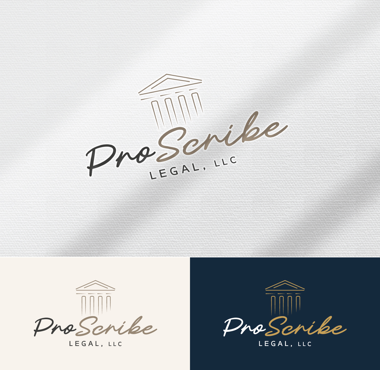 Logo Design by StromDesignHub for Baij Court Reporting, LLC | Design #37507192