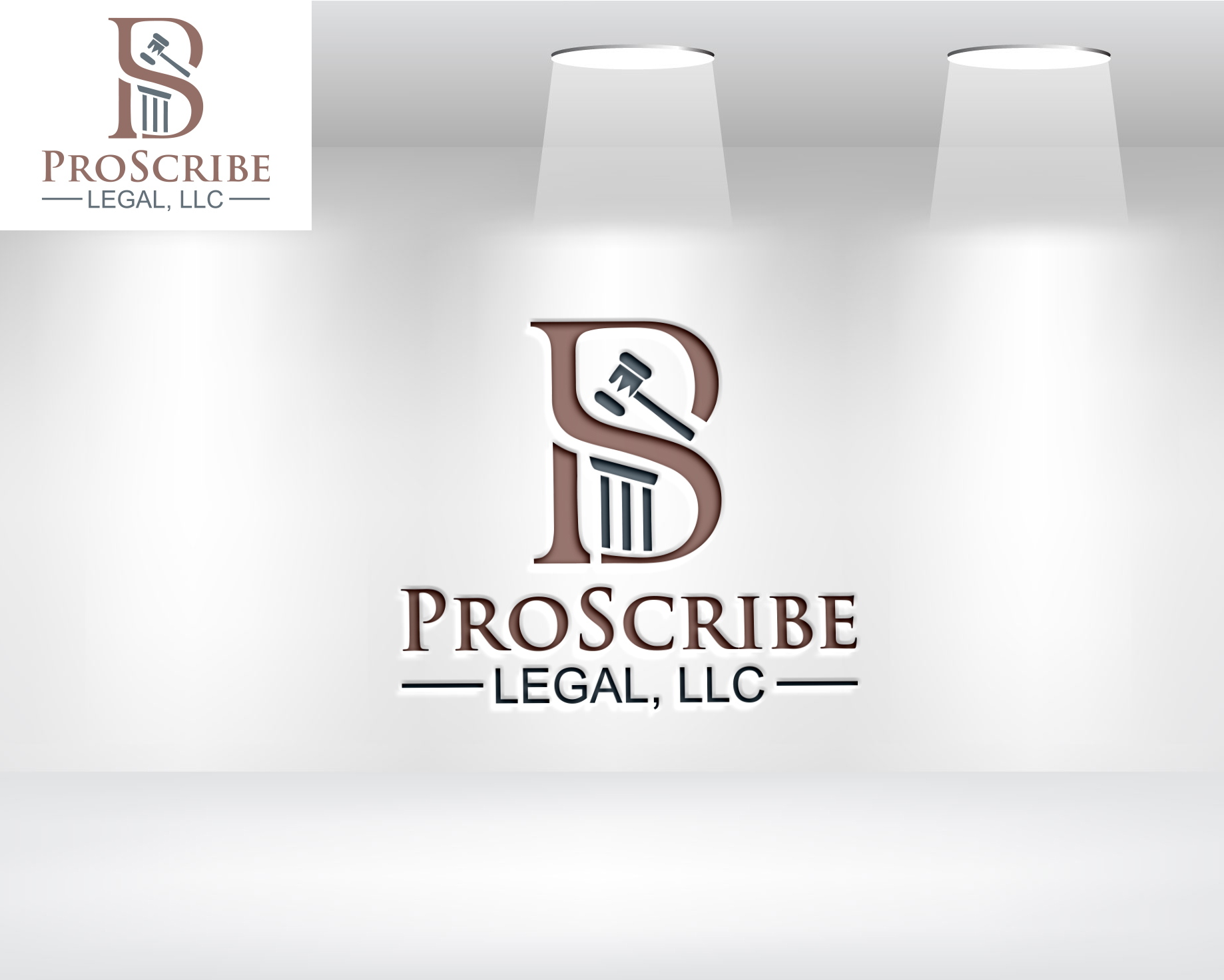 Logo Design by dubel ko for Baij Court Reporting, LLC | Design #37505720