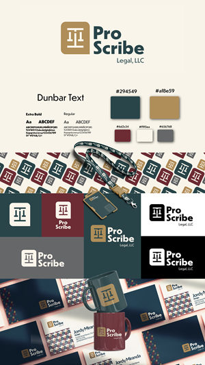 Logo Design by Jordy Miranda for Baij Court Reporting, LLC | Design: #37505019