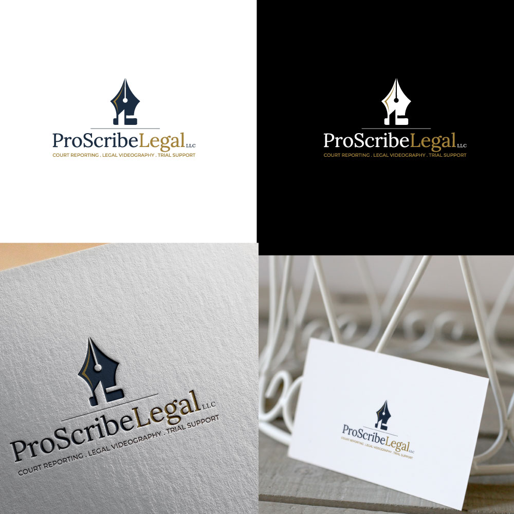 Logo Design by Jonshonkal for Baij Court Reporting, LLC | Design #37506352