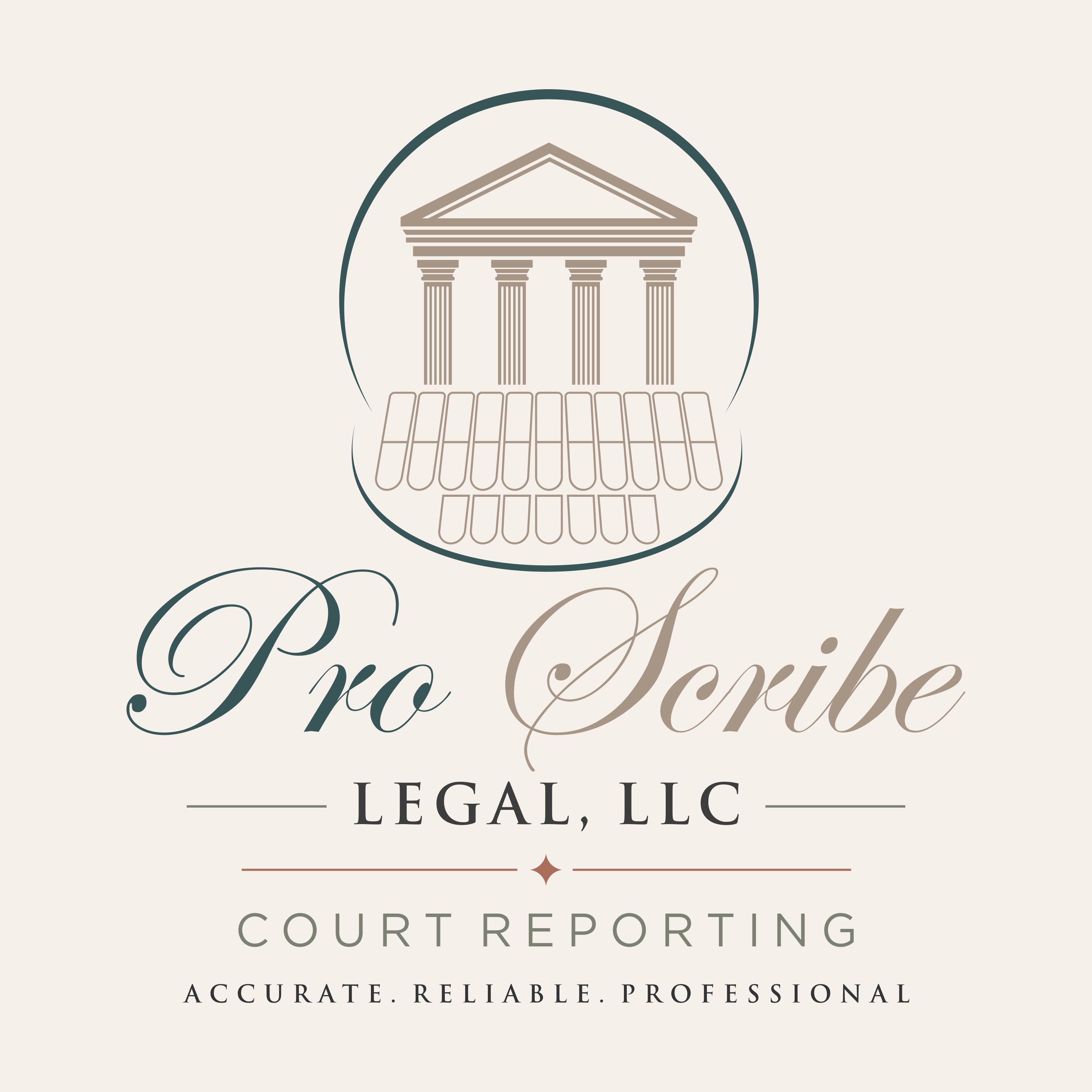 Logo Design by simpl_designs for Baij Court Reporting, LLC | Design #37508289