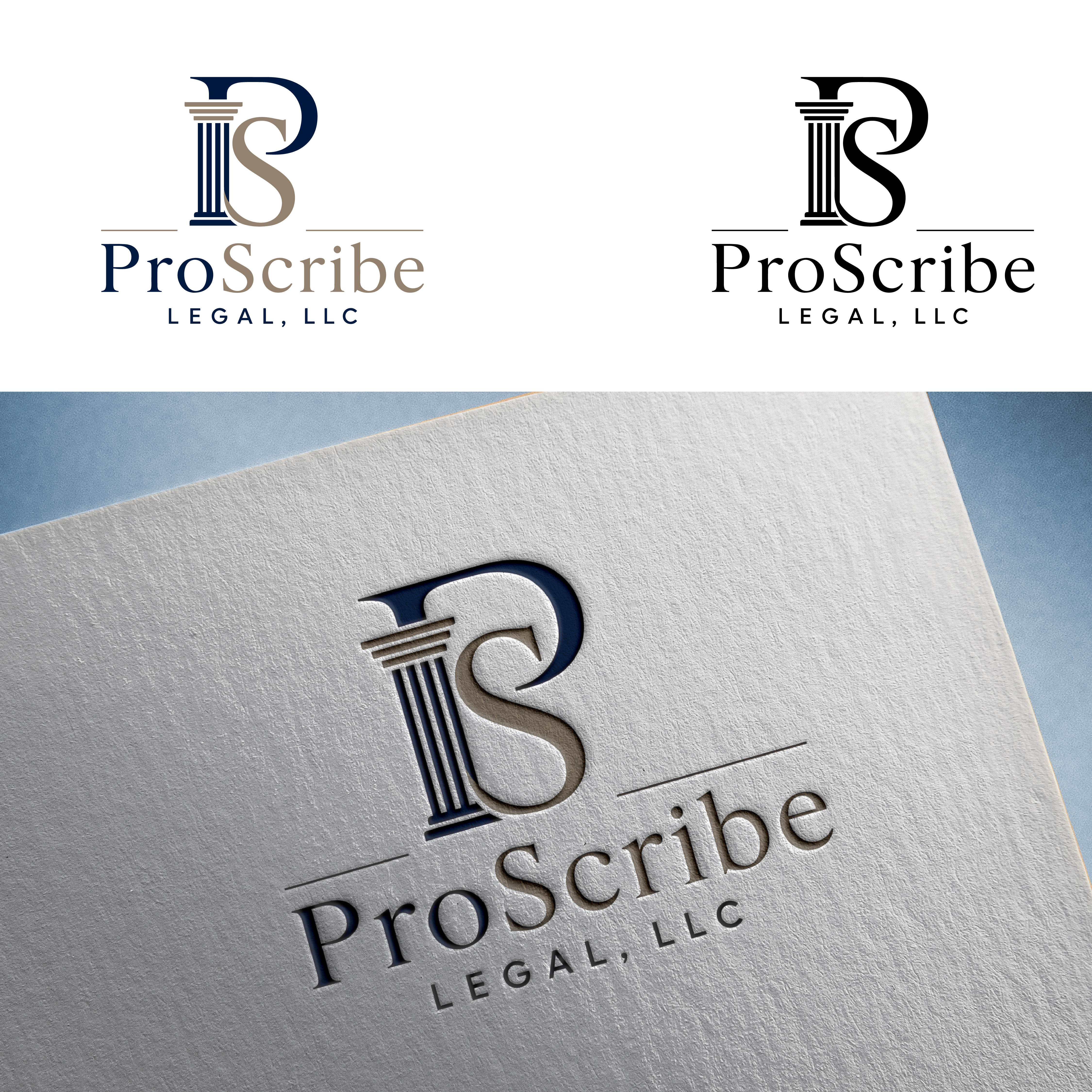 Logo Design by Shariqology for Baij Court Reporting, LLC | Design #37505942