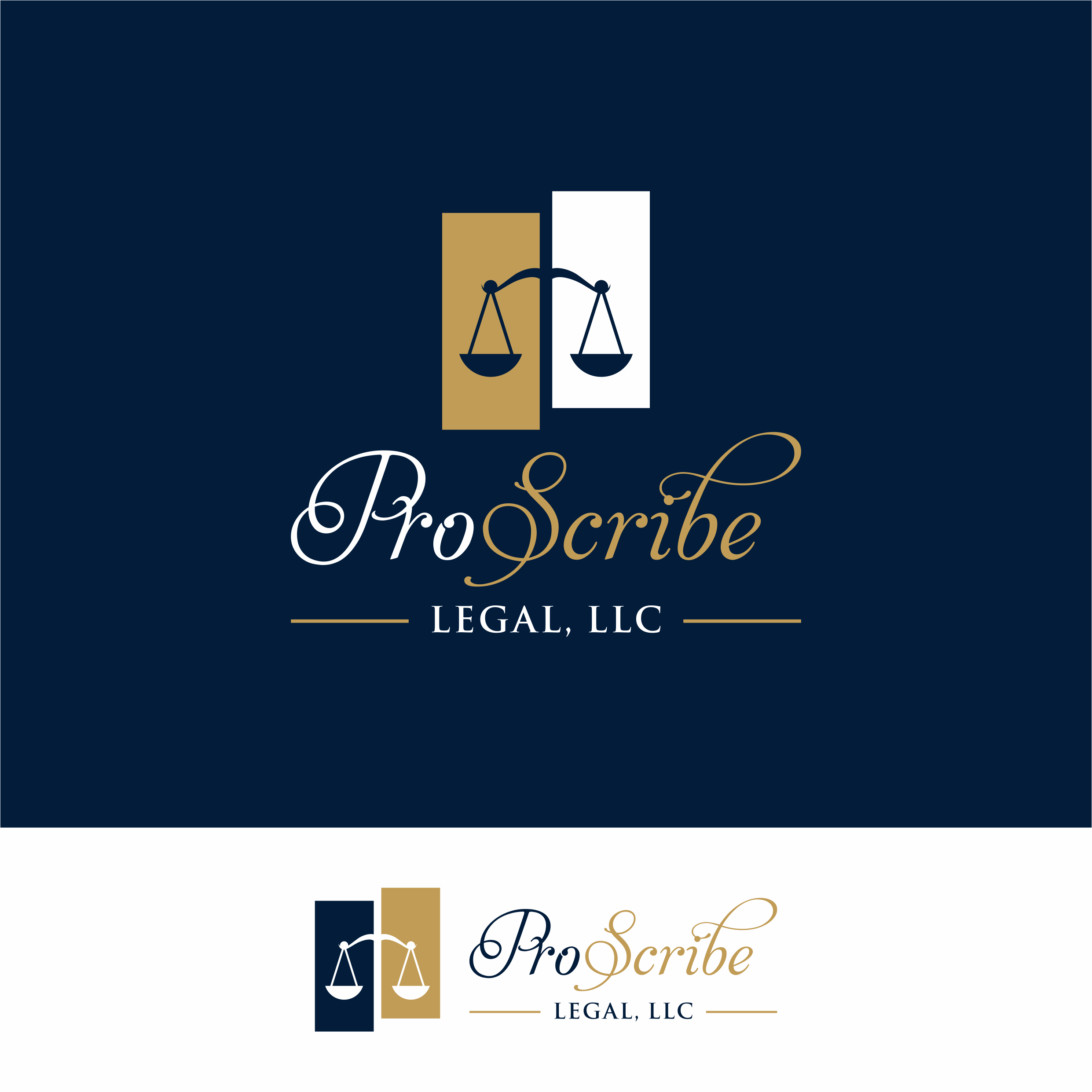 Logo Design by ghillvan for Baij Court Reporting, LLC | Design #37514724