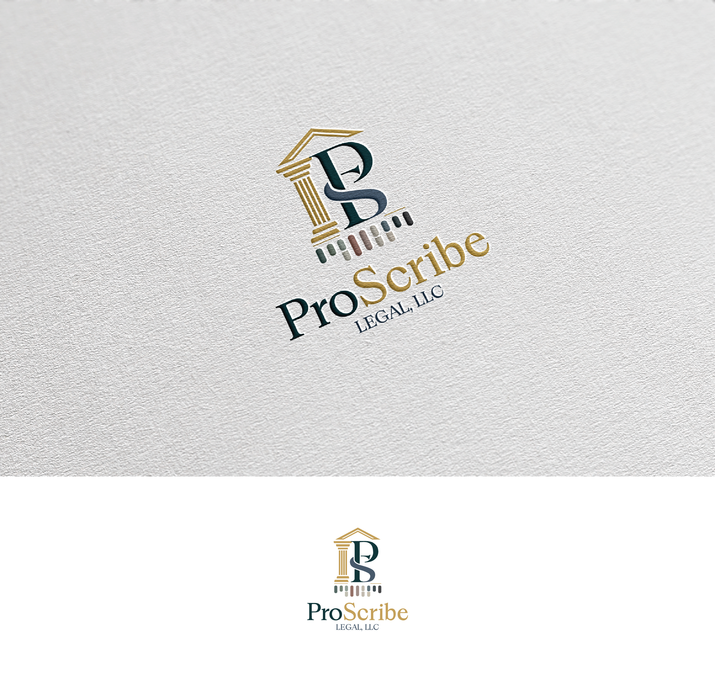 Logo Design by Afsana_Hoque for Baij Court Reporting, LLC | Design #37508690