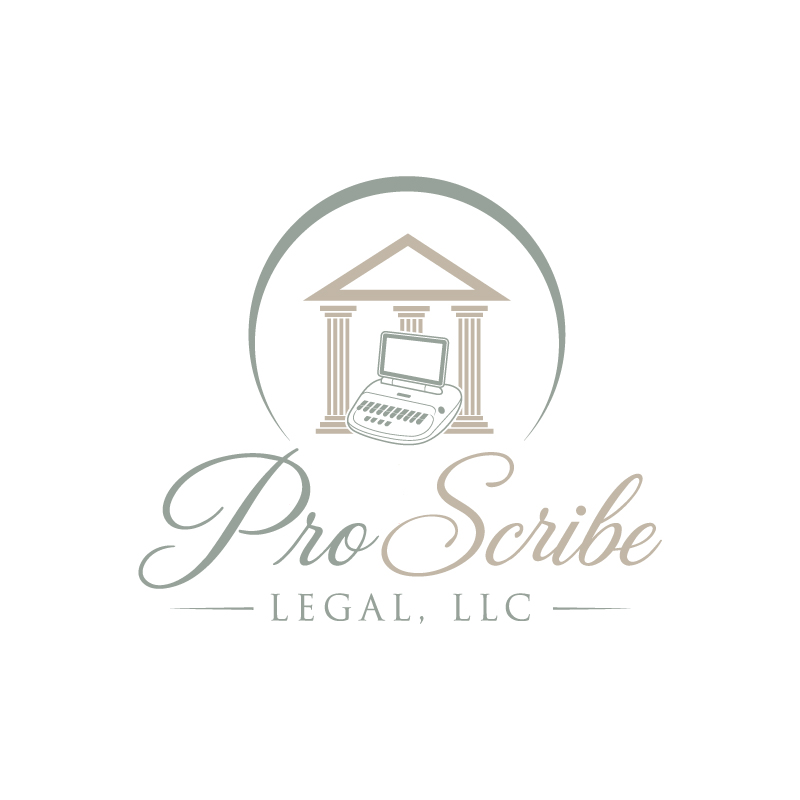 Logo Design by @Dh24 for Baij Court Reporting, LLC | Design #37514109