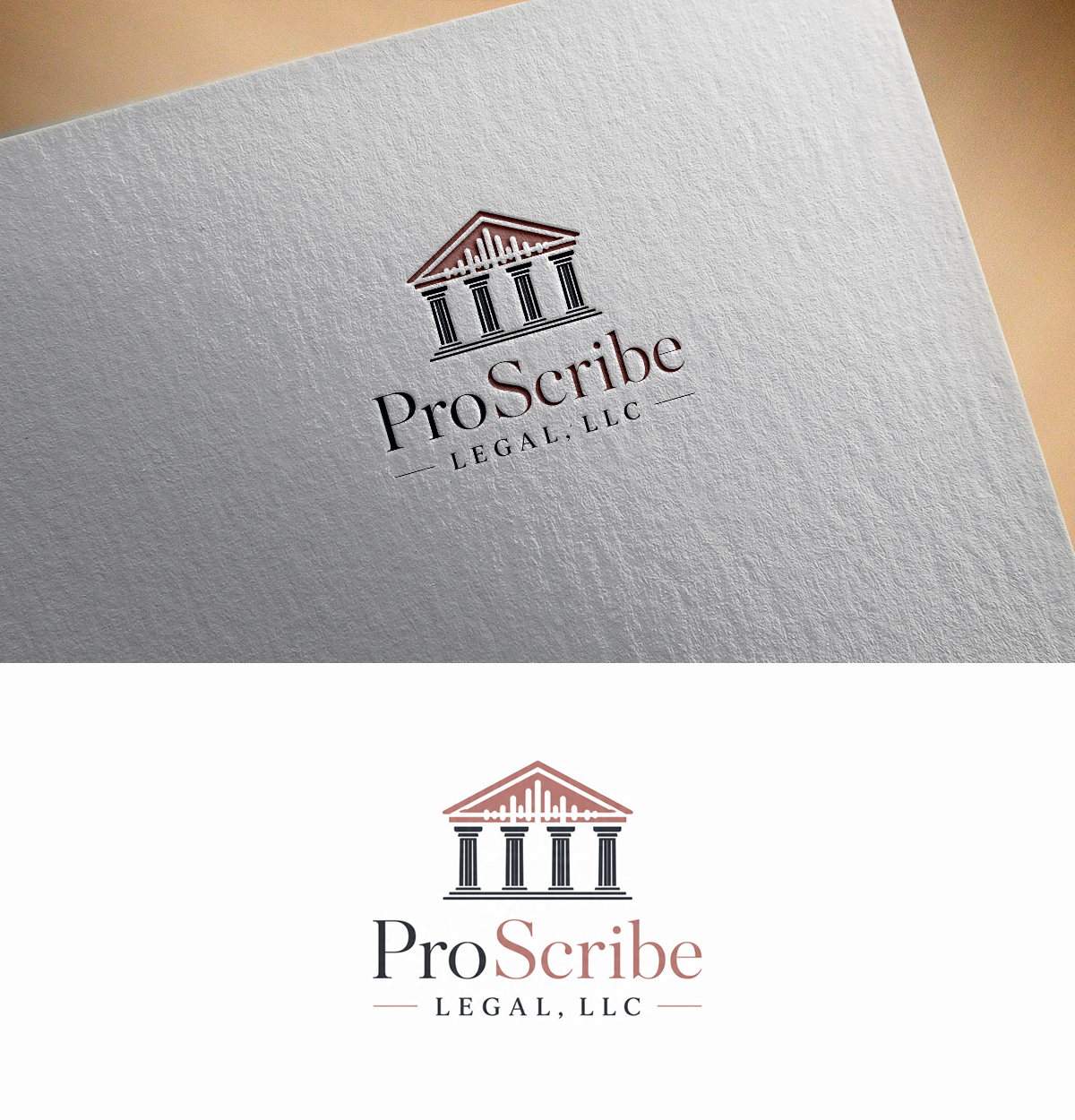 Logo Design by RAVORA for Baij Court Reporting, LLC | Design #37520561