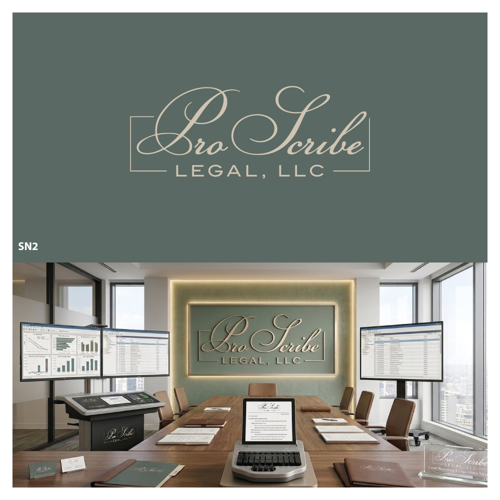 Logo Design by Sujit Banerjee for Baij Court Reporting, LLC | Design #37505597