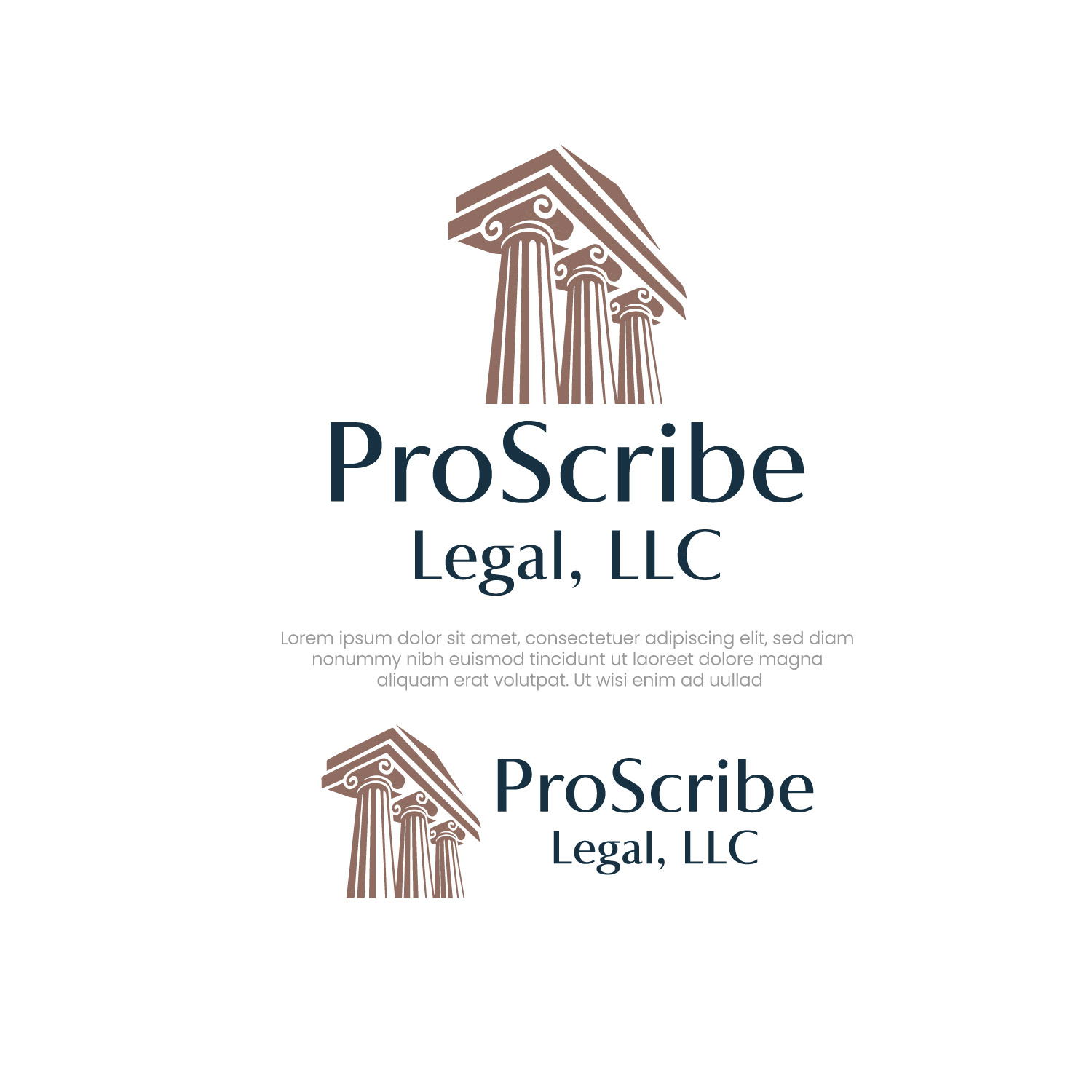 Logo Design by Superbeam for Baij Court Reporting, LLC | Design #37529127