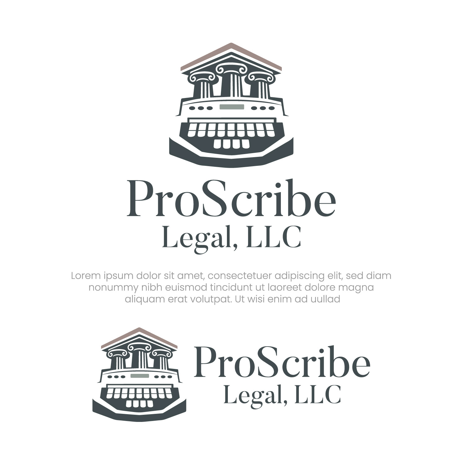 Logo Design by Superbeam for Baij Court Reporting, LLC | Design #37529151