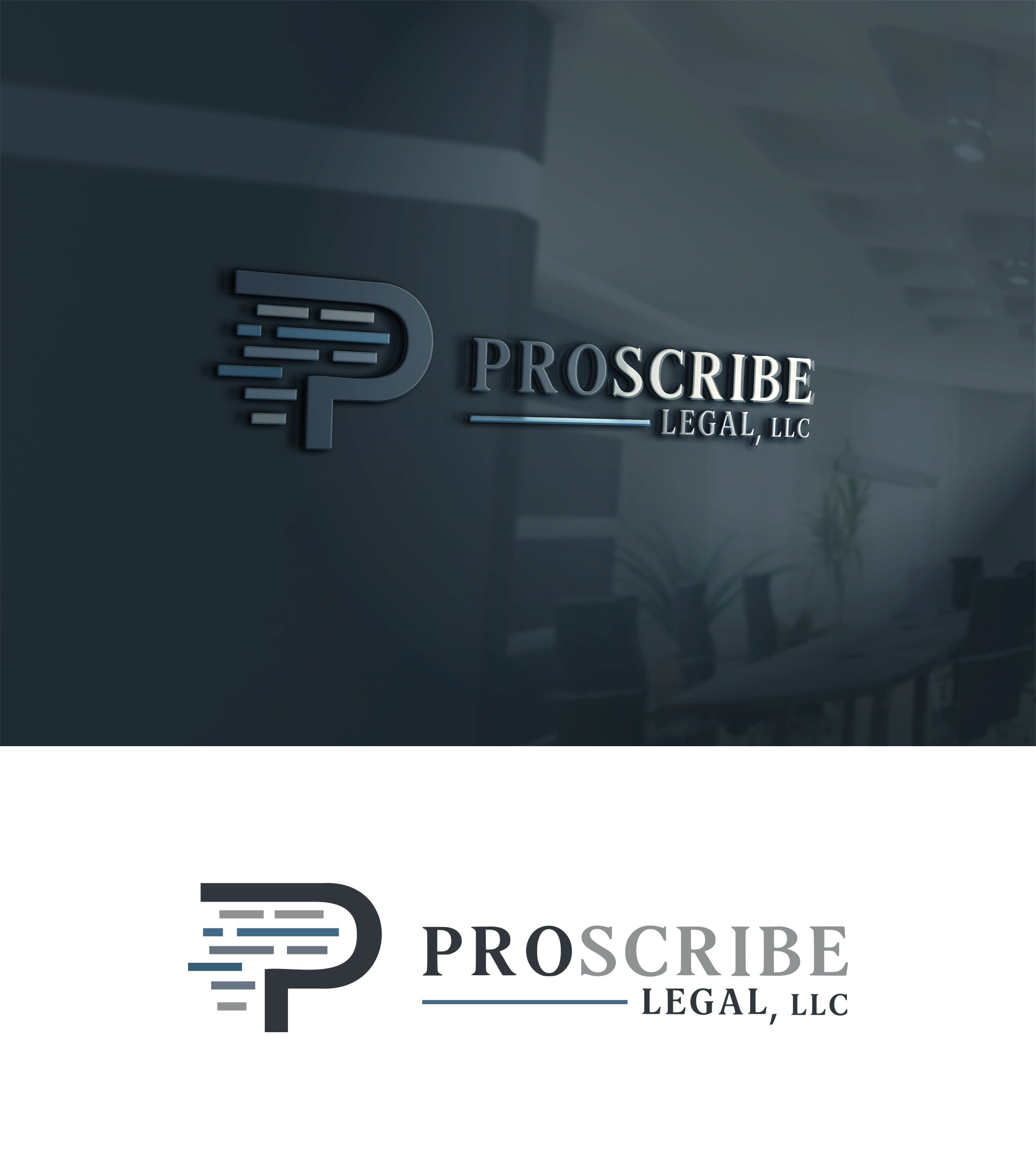 Logo Design by Impressive Designs for Baij Court Reporting, LLC | Design #37506183