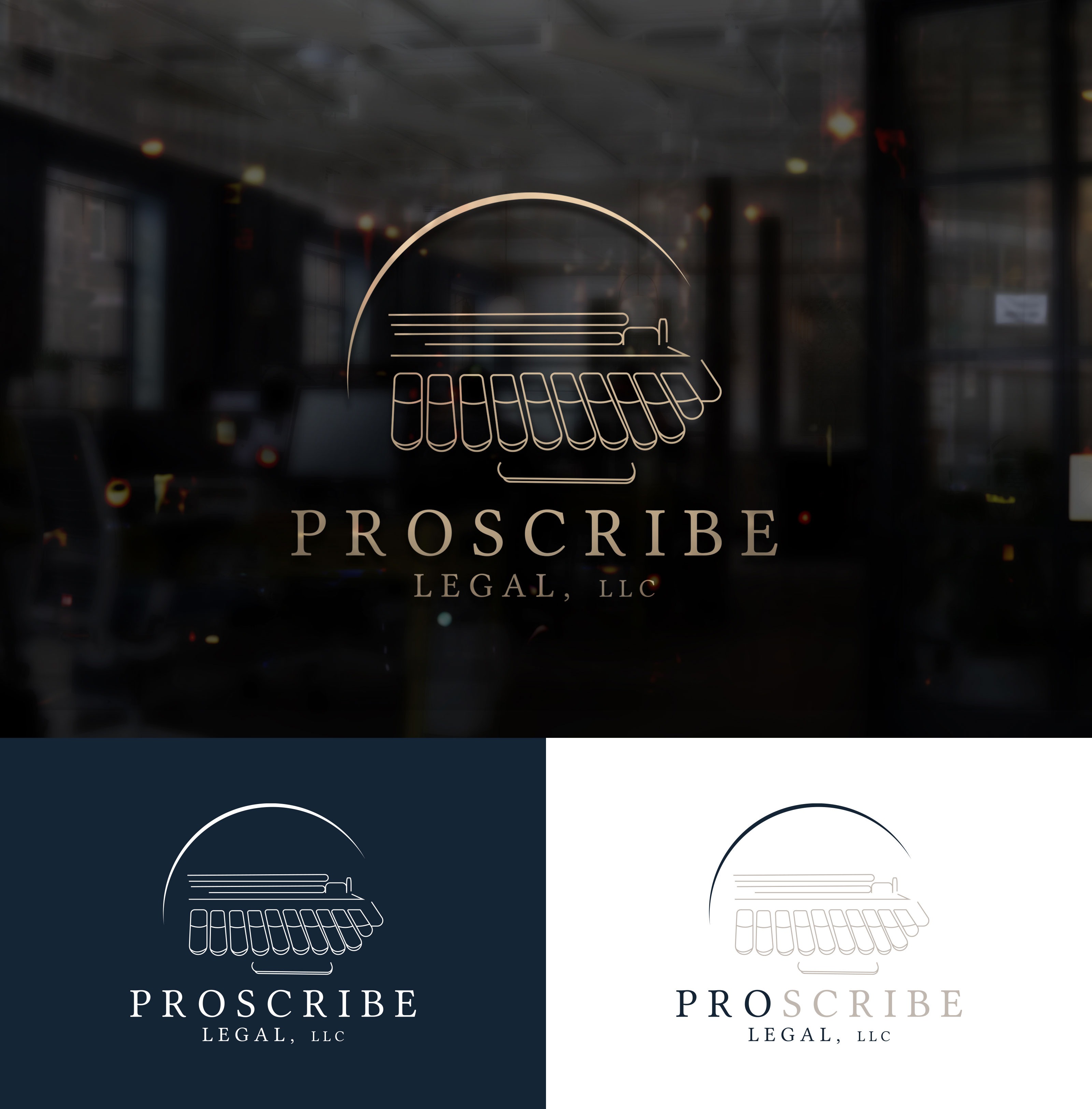 Logo Design by Impressive Designs for Baij Court Reporting, LLC | Design #37506184