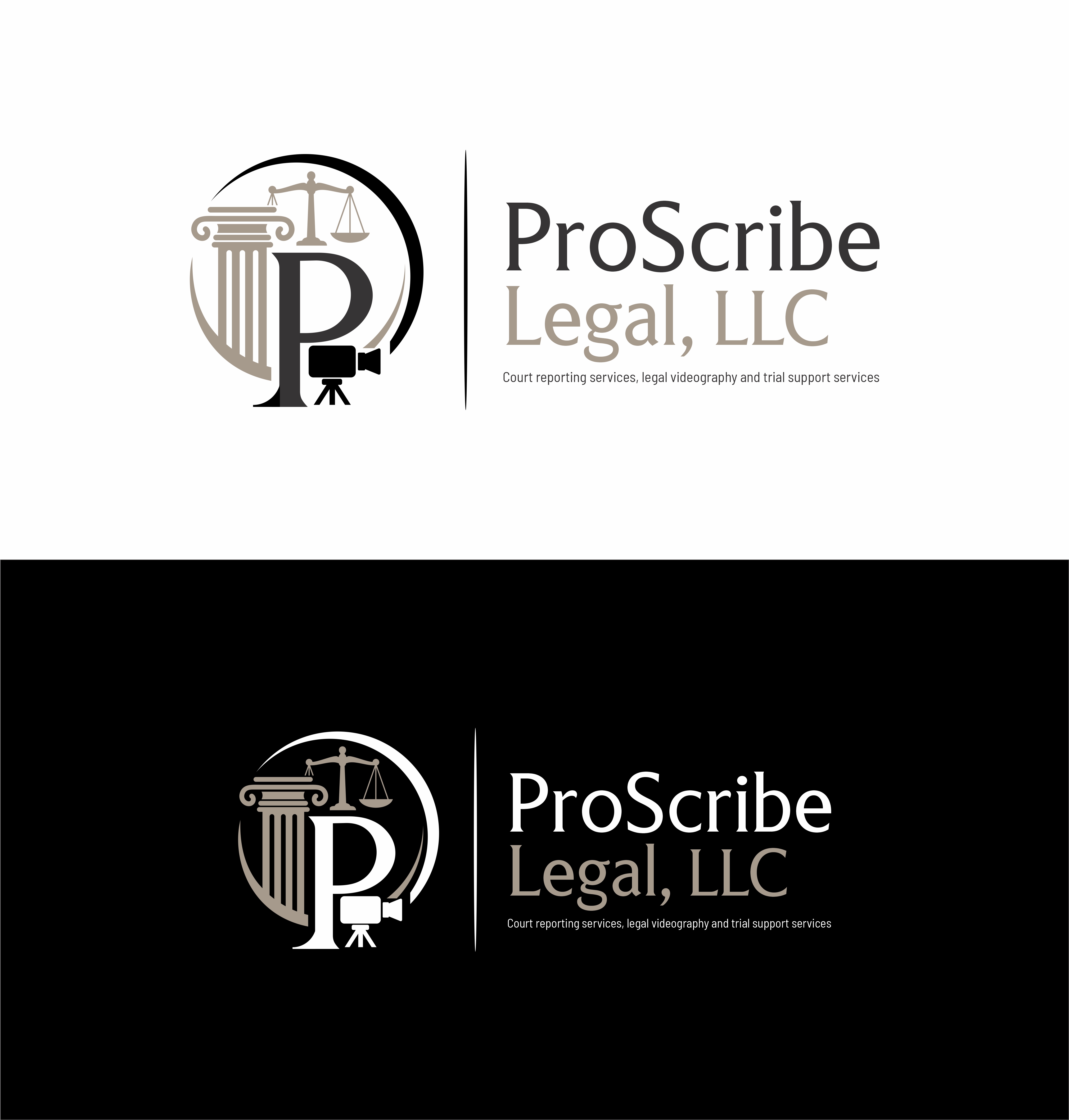 Logo Design by Djamdesign for Baij Court Reporting, LLC | Design #37521523