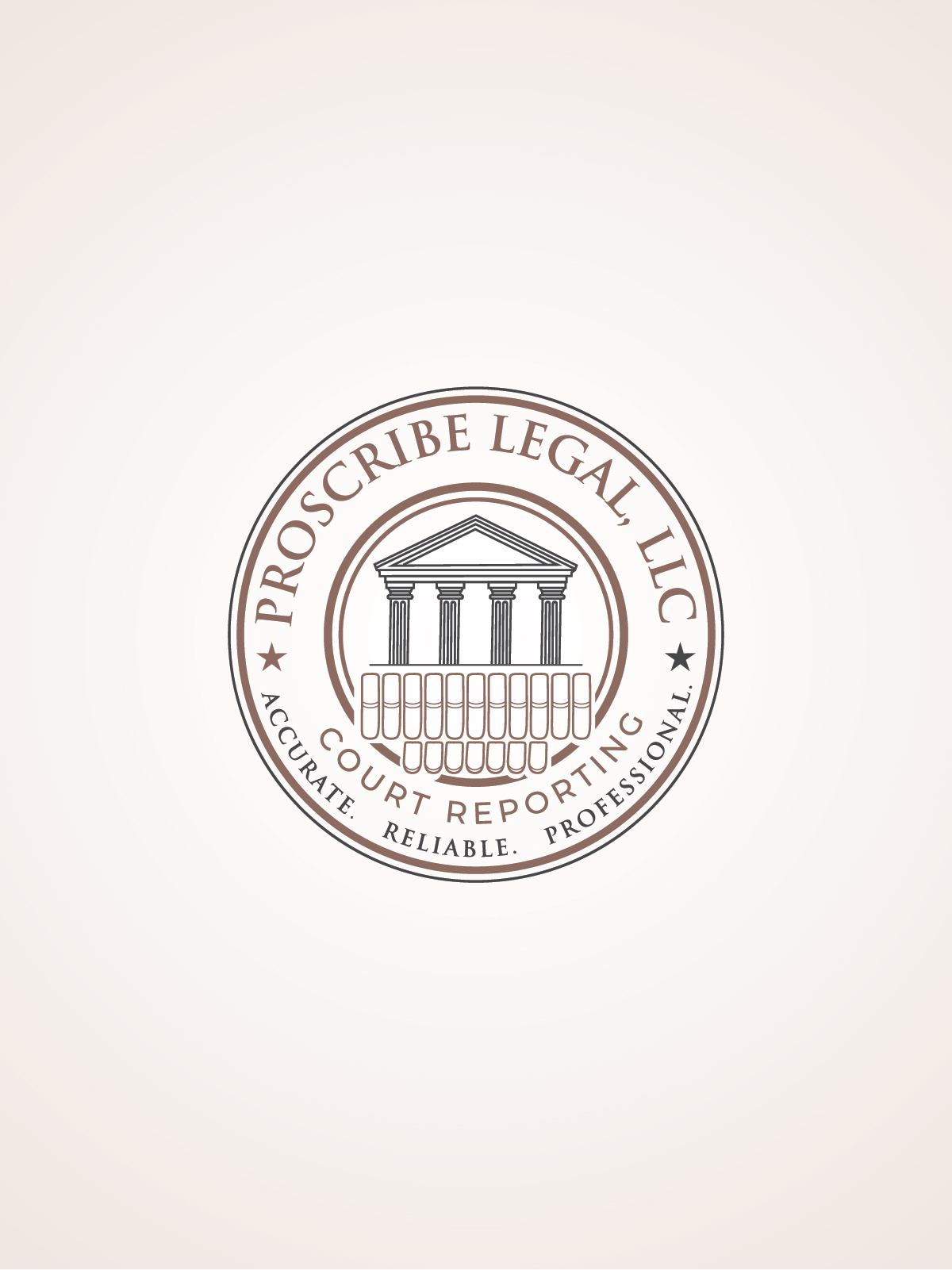 Logo Design by Maxo-Biz for Baij Court Reporting, LLC | Design #37509351