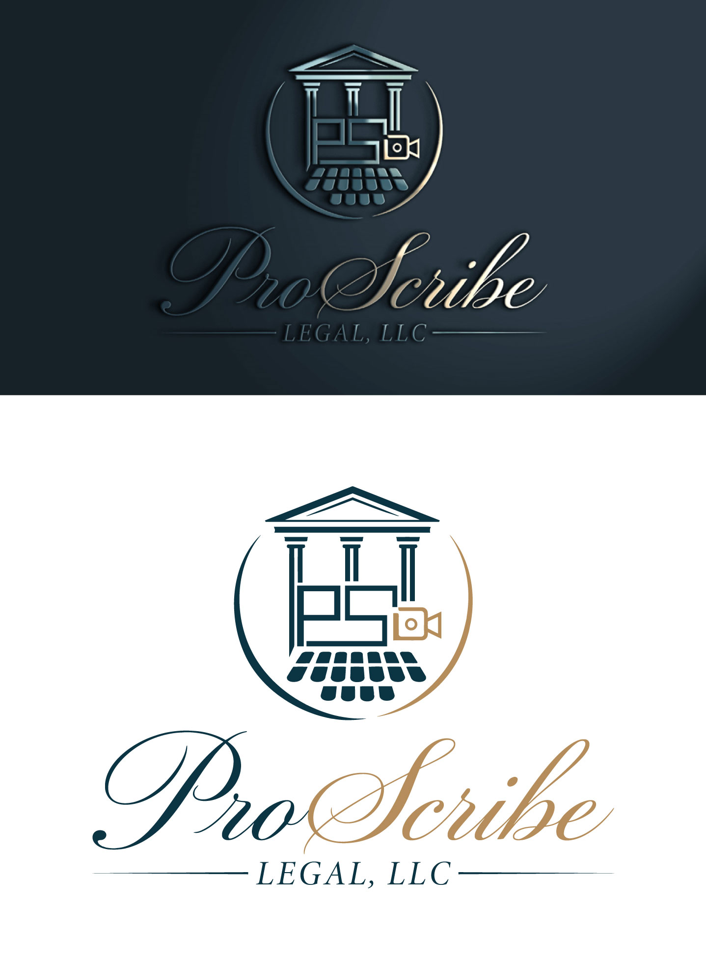 Logo Design by Chanel graphics for Baij Court Reporting, LLC | Design #37510582